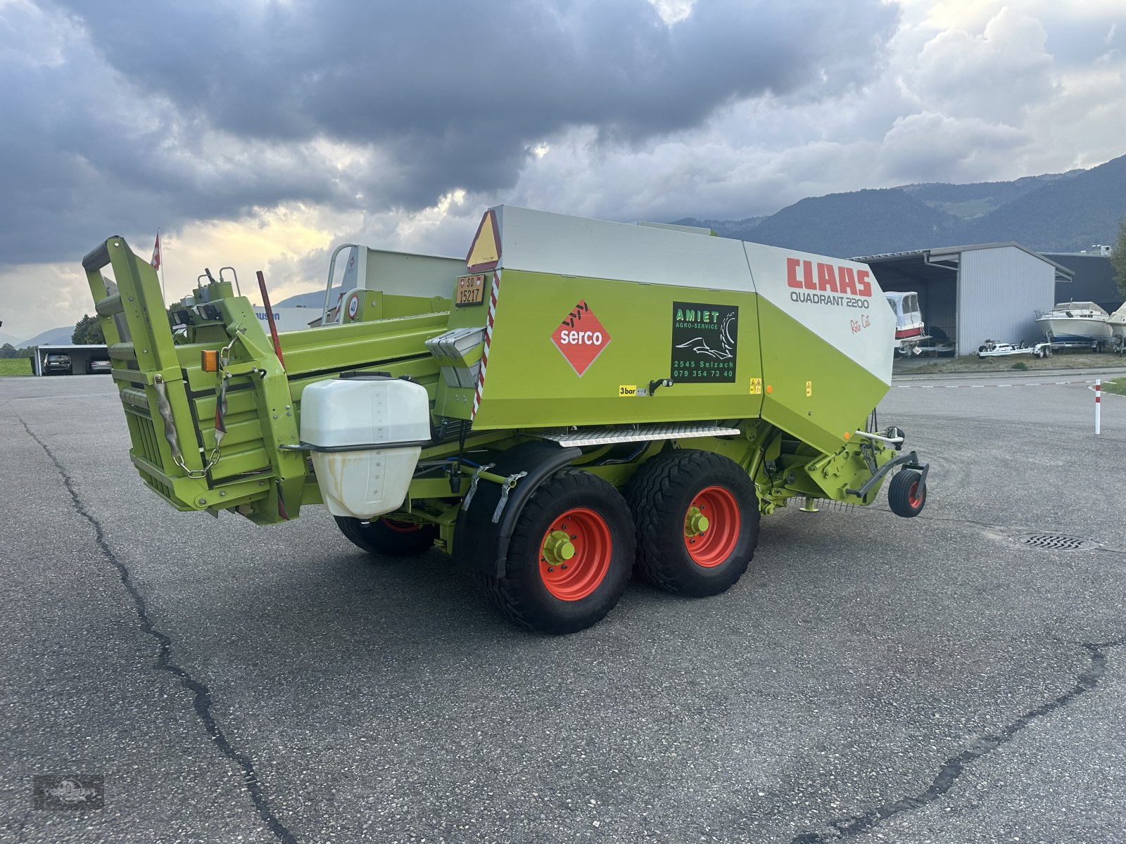 Großpackenpresse a típus CLAAS Quadrant 2200 RCT - Top gepflegt!, Gebrauchtmaschine ekkor: Rankweil (Kép 5)