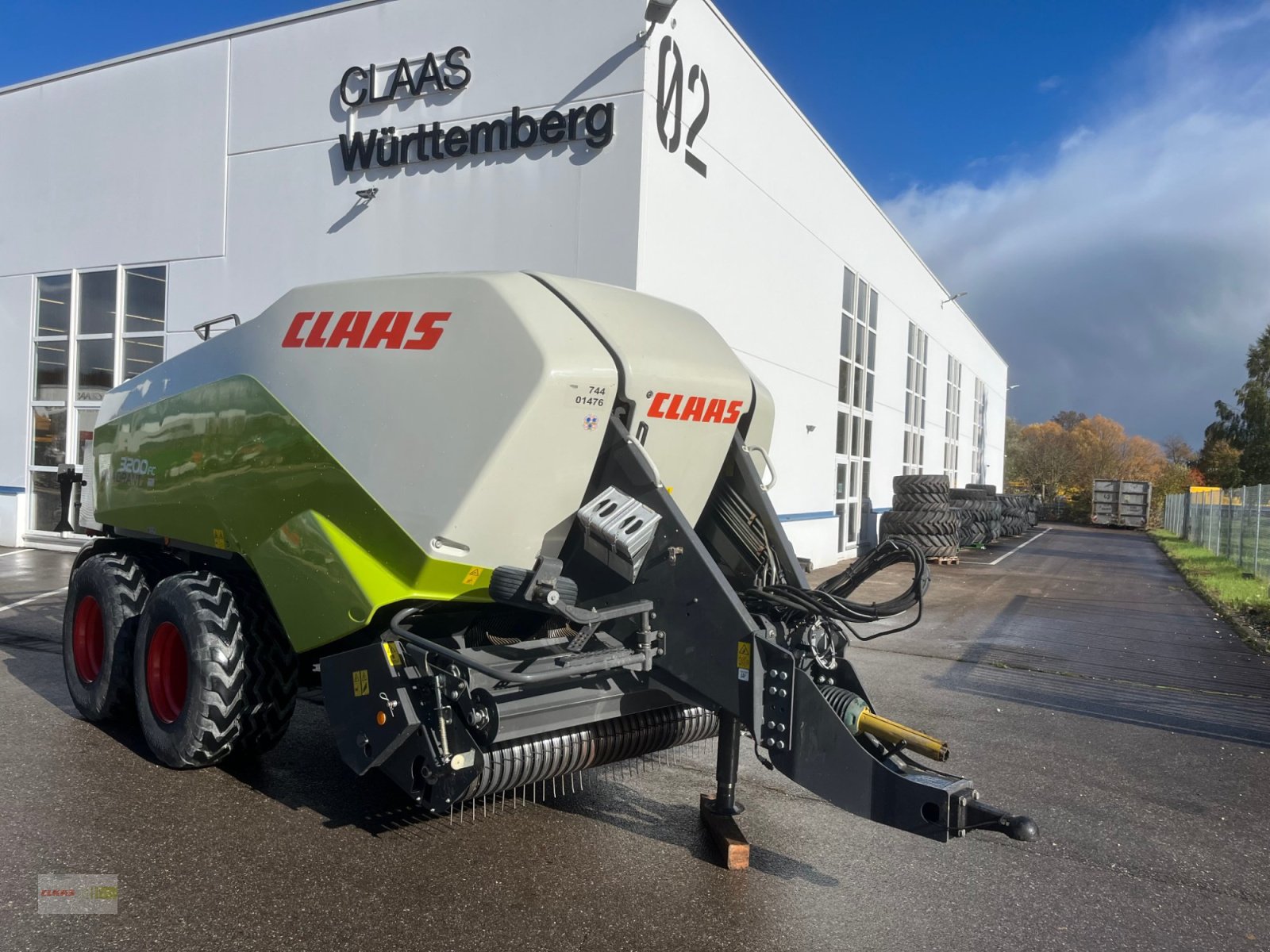 Großpackenpresse a típus CLAAS Quadrant 3200 FC Tandem, Gebrauchtmaschine ekkor: Langenau (Kép 1)