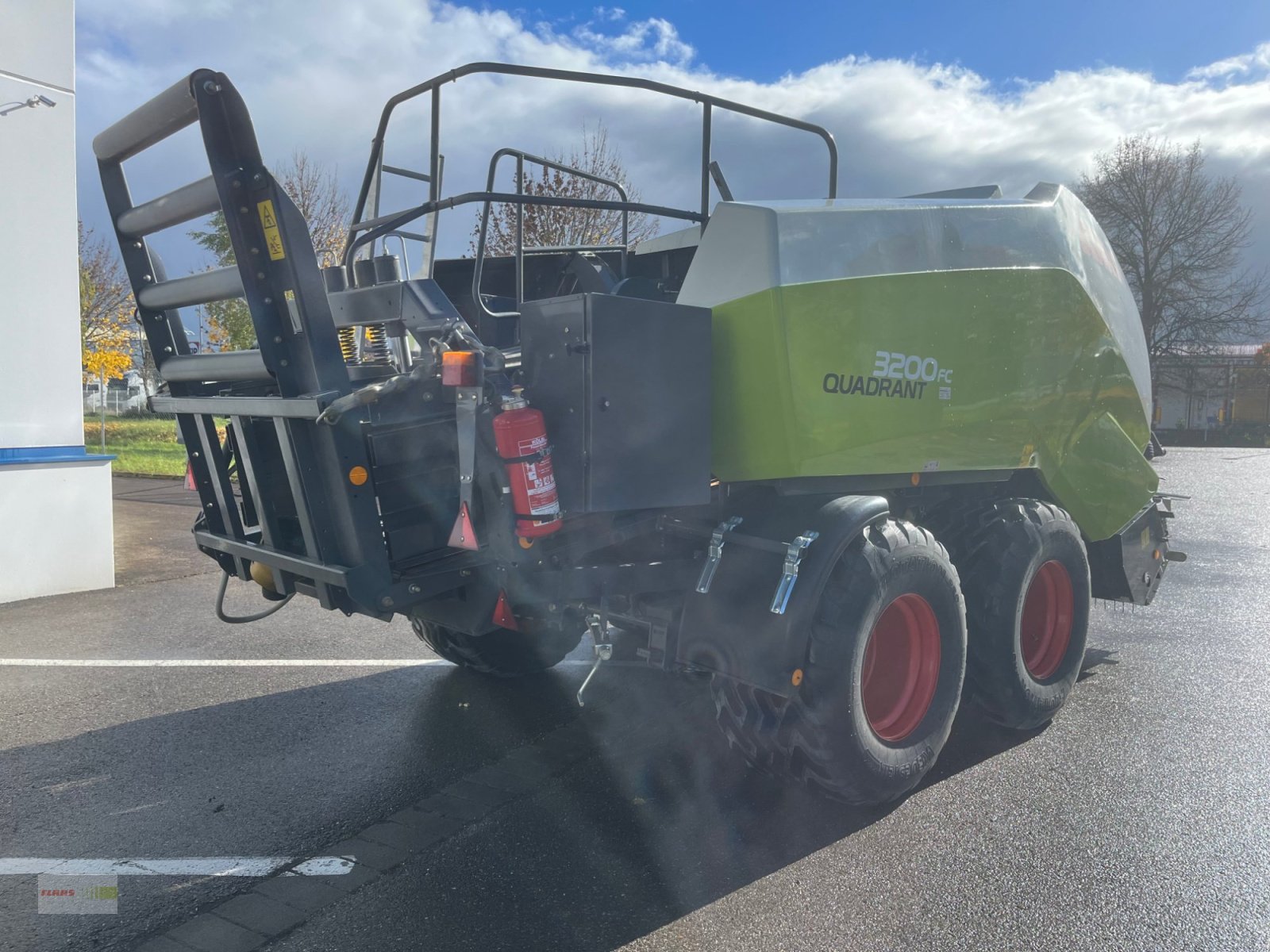 Großpackenpresse a típus CLAAS Quadrant 3200 FC Tandem, Gebrauchtmaschine ekkor: Langenau (Kép 9)