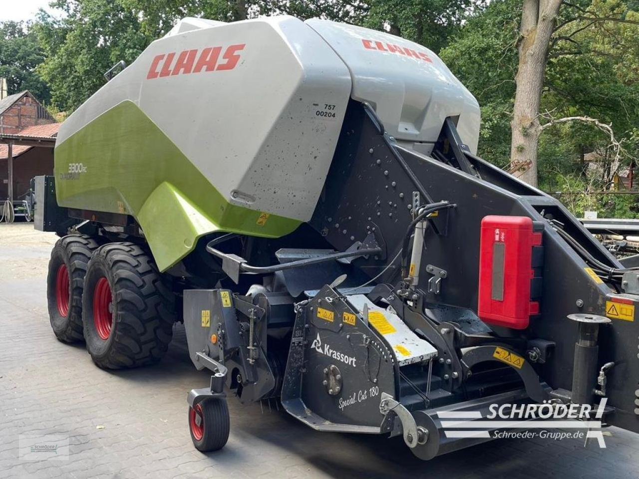 Großpackenpresse del tipo CLAAS QUADRANT 3300 RC, Gebrauchtmaschine en Twistringen (Imagen 5)