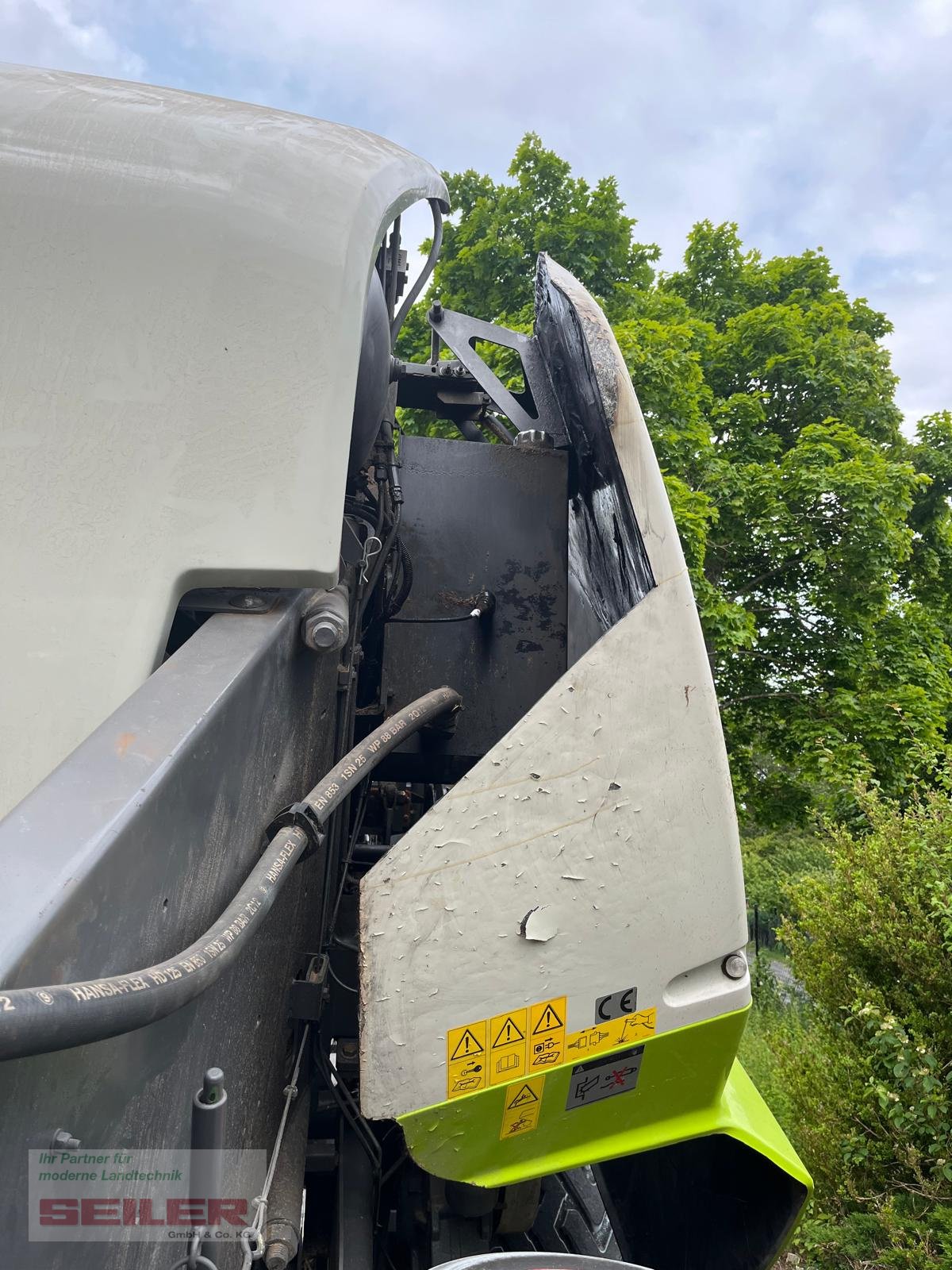 Großpackenpresse of the type CLAAS Quadrant 3400 RC, Gebrauchtmaschine in Ansbach (Picture 7)