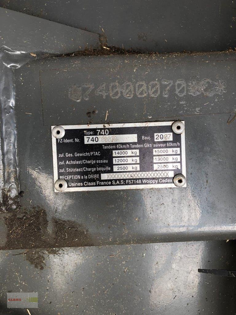 Großpackenpresse a típus CLAAS Quadrant 3400, Gebrauchtmaschine ekkor: Dasing (Kép 22)