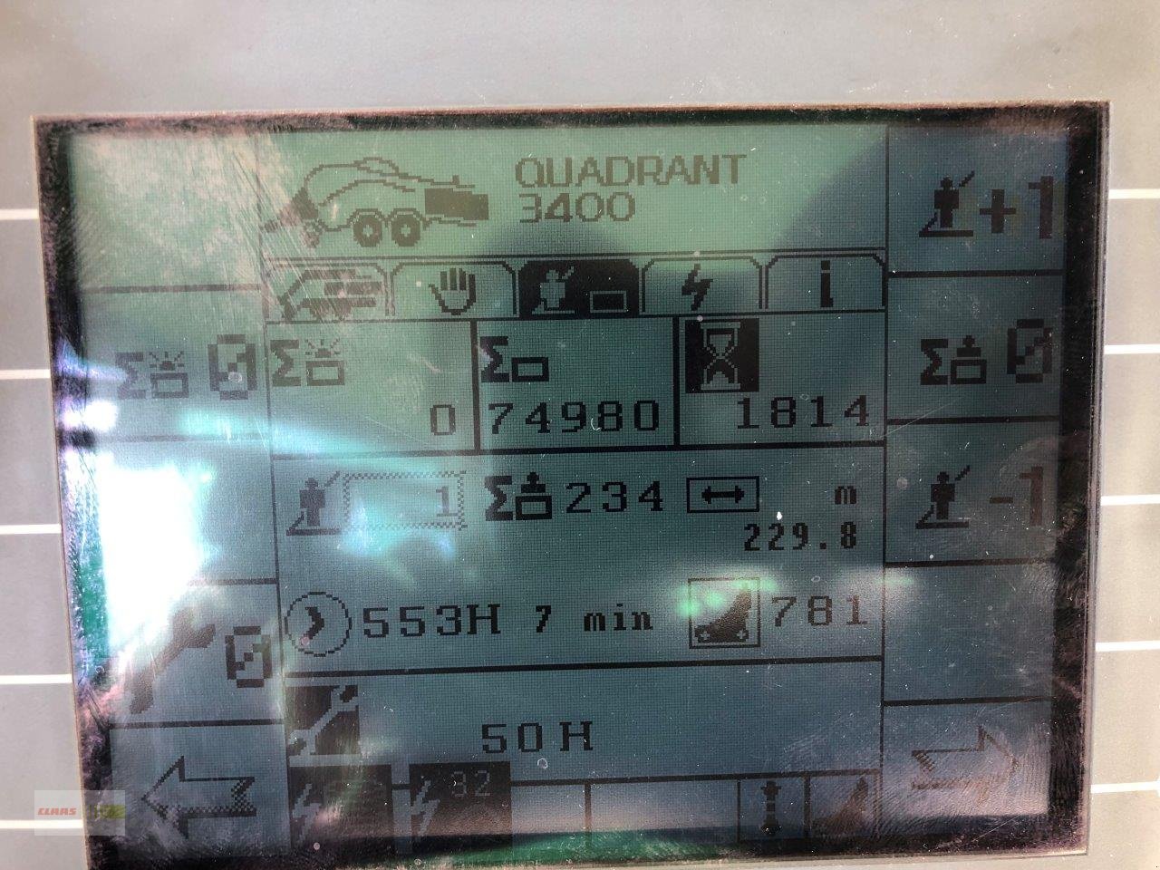 Großpackenpresse a típus CLAAS Quadrant 3400, Gebrauchtmaschine ekkor: Dasing (Kép 25)