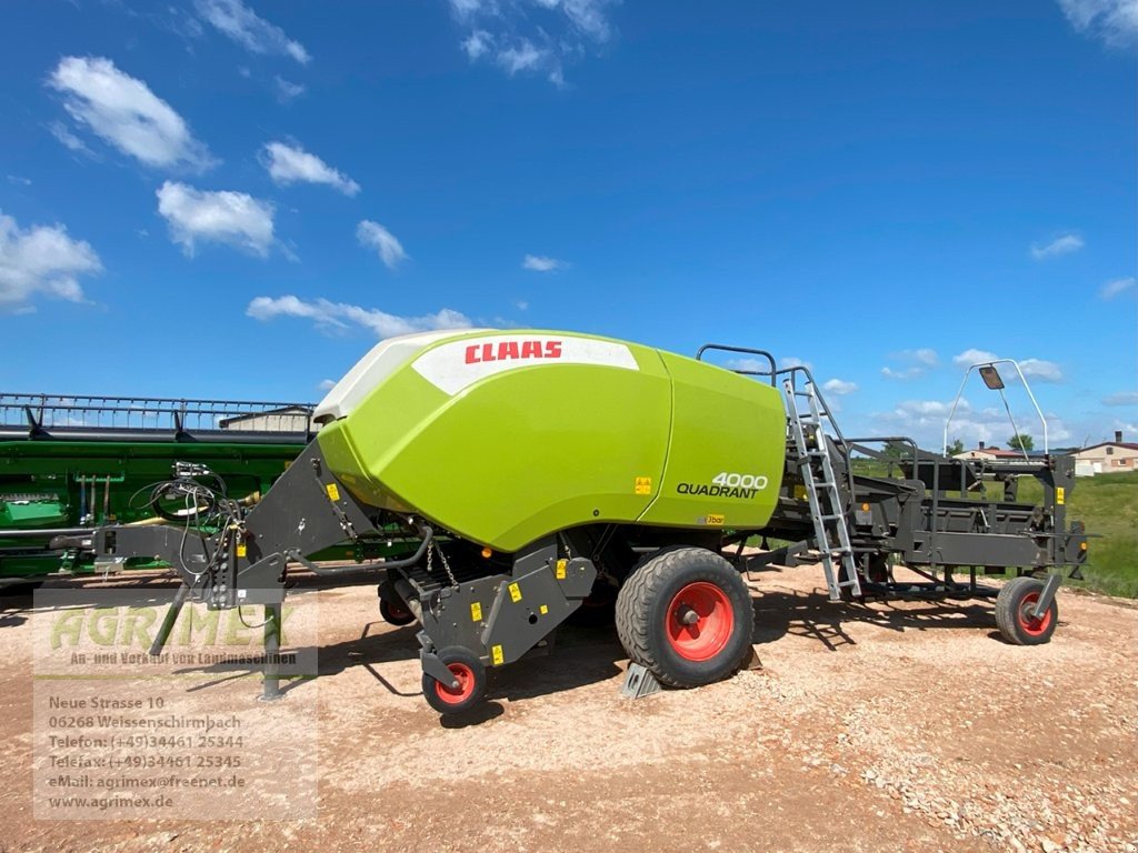 Großpackenpresse от тип CLAAS Quadrant 4000 mit Sammelwagen, Gebrauchtmaschine в Weißenschirmbach (Снимка 3)