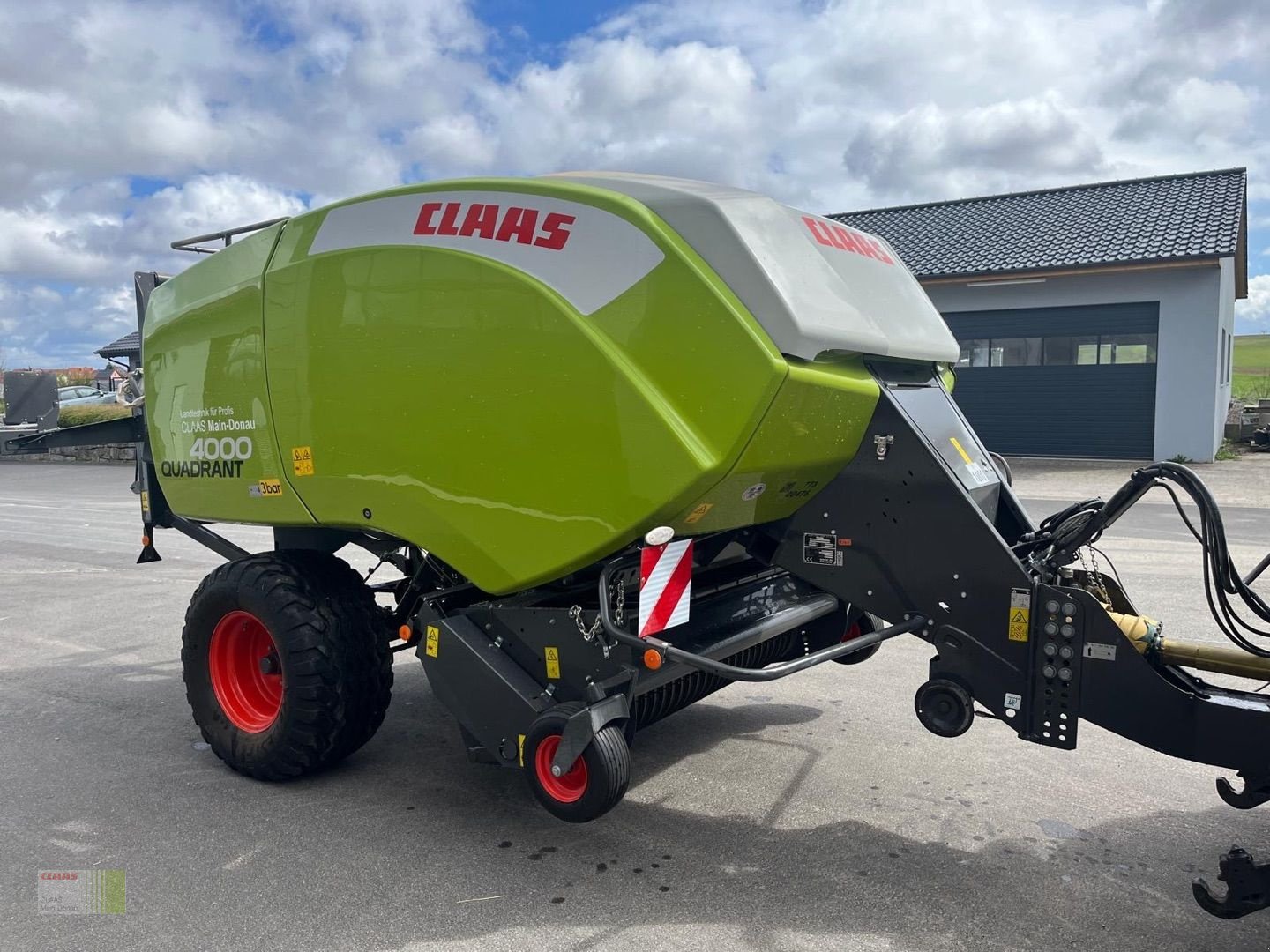 Großpackenpresse des Typs CLAAS Quadrant 4000, Gebrauchtmaschine in Werneck (Bild 4)