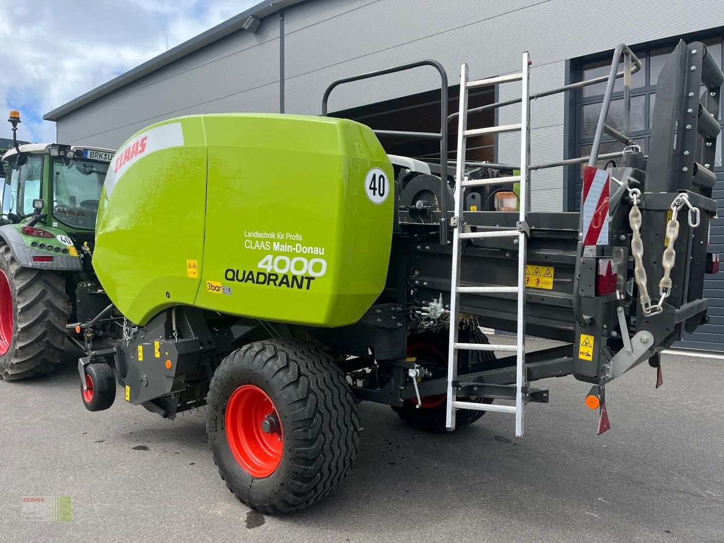 Großpackenpresse des Typs CLAAS Quadrant 4000, Gebrauchtmaschine in Werneck (Bild 5)