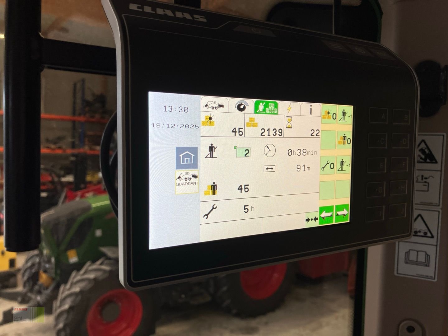 Großpackenpresse des Typs CLAAS Quadrant 4000, Gebrauchtmaschine in Werneck (Bild 28)