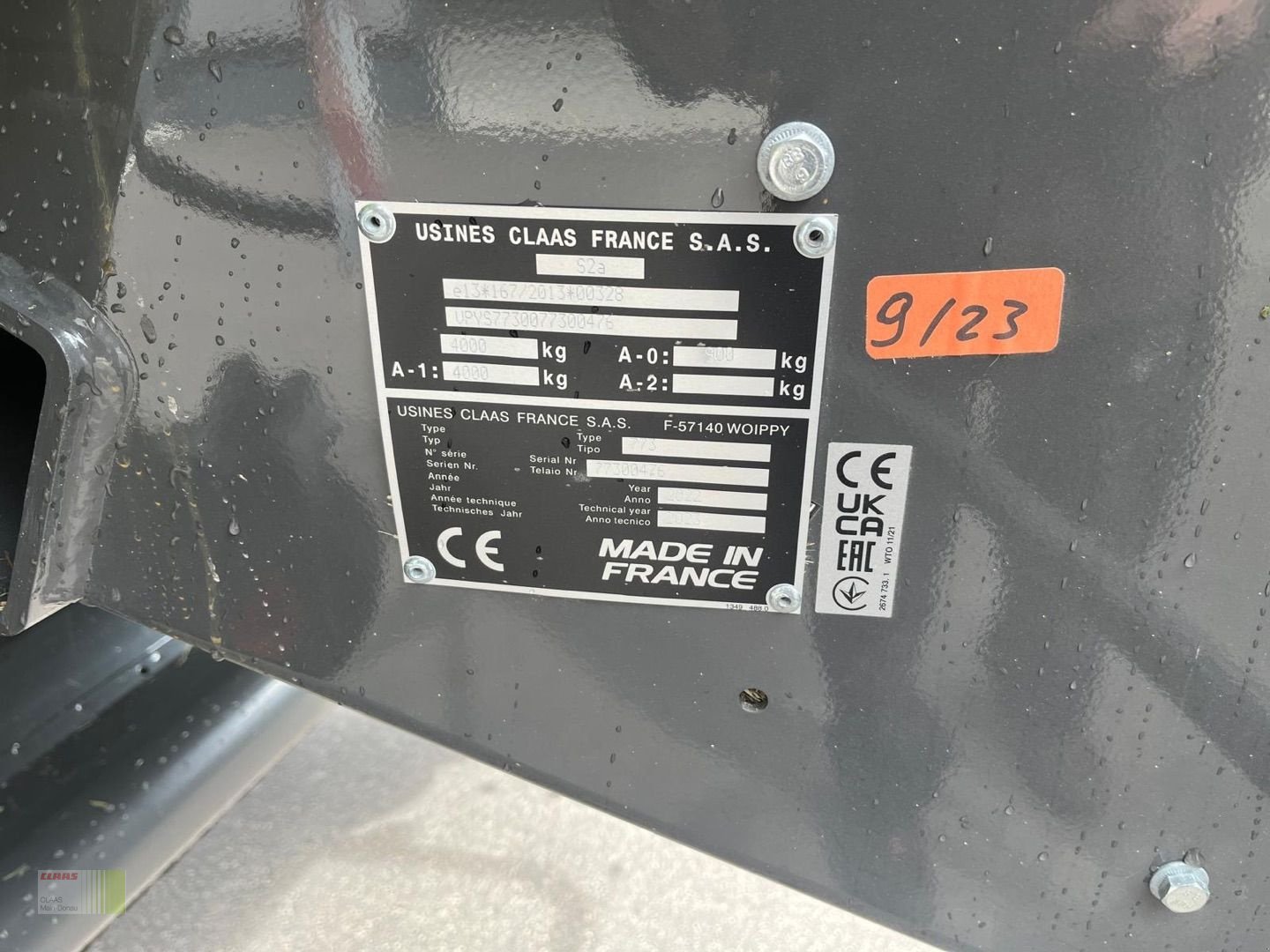 Großpackenpresse des Typs CLAAS Quadrant 4000, Gebrauchtmaschine in Werneck (Bild 29)