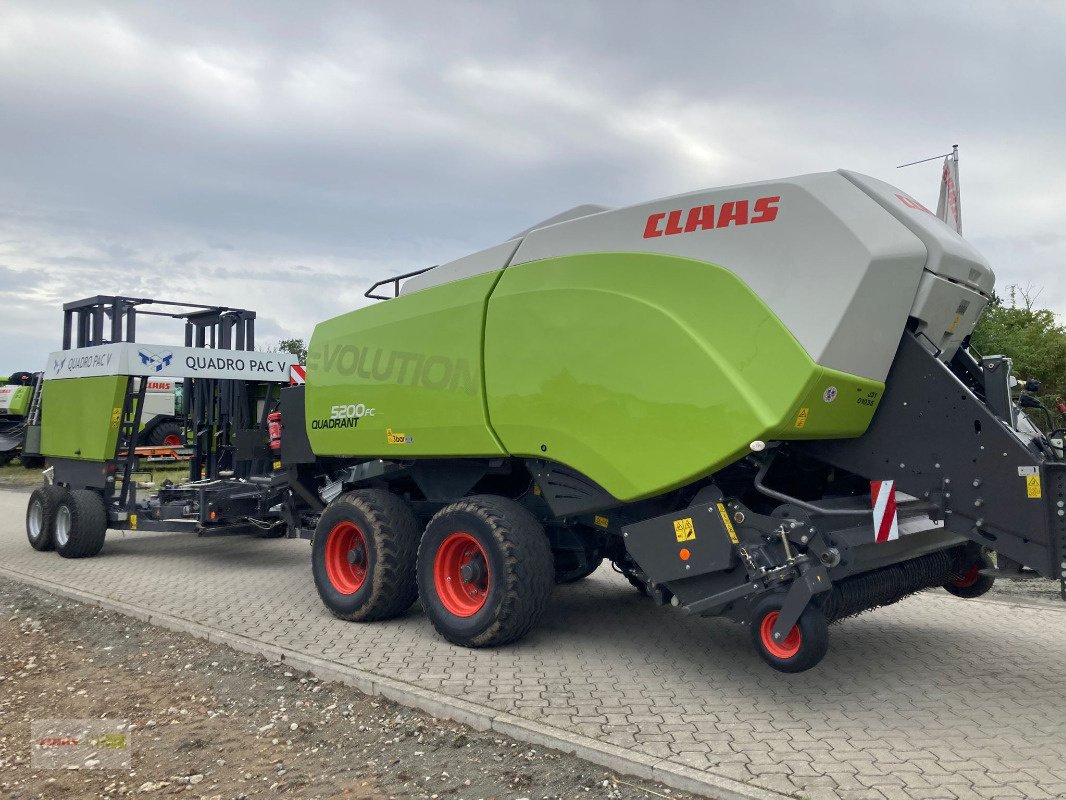 Großpackenpresse типа CLAAS Quadrant 5200 Evolution FC Tandem inkl. Quadro Pack V, Gebrauchtmaschine в Schwülper (Фотография 8)