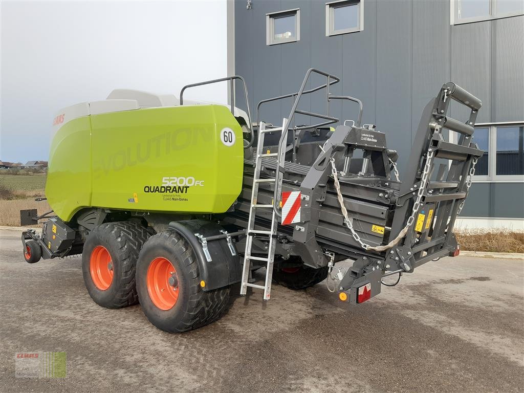 Großpackenpresse des Typs CLAAS Quadrant 5200 FC Evolution, Gebrauchtmaschine in Wassertrüdingen (Bild 21)