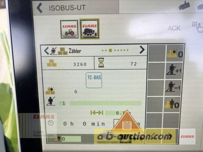 Großpackenpresse za tip CLAAS QUADRANT 5200 FC EVOLUTION, Vorführmaschine u Altenstadt a.d. Waldnaab (Slika 13)