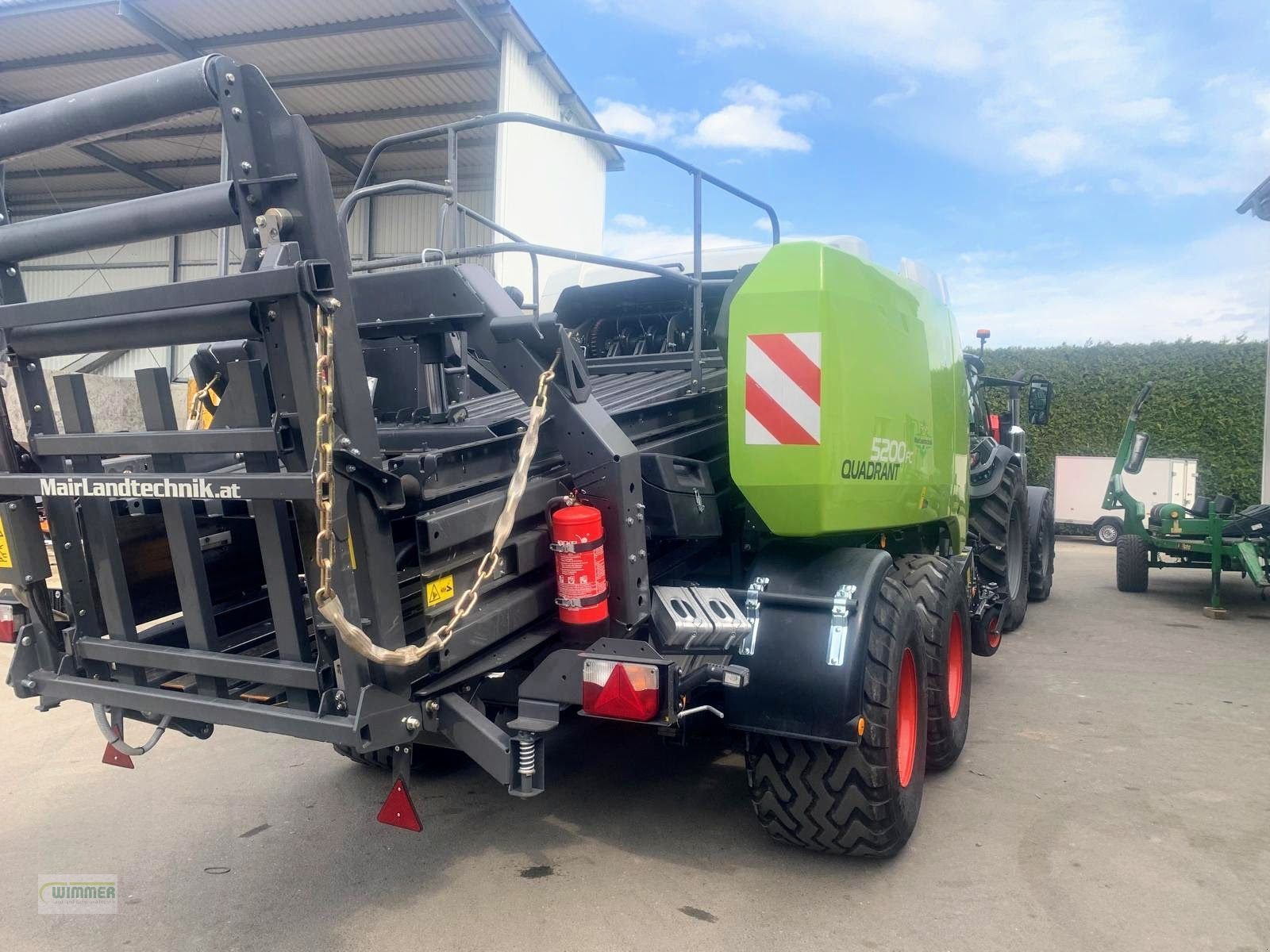 Großpackenpresse typu CLAAS Quadrant 5200 FC - gebrauchte Quaderballenpresse, Gebrauchtmaschine v Kematen (Obrázek 3)