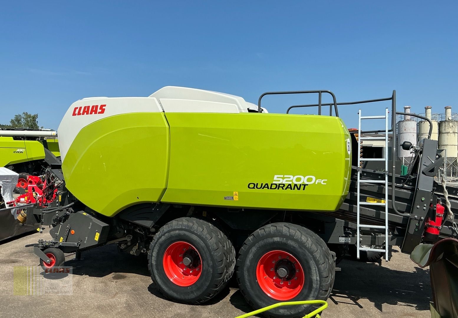 Großpackenpresse от тип CLAAS Quadrant 5200 FC Tandem, Gebrauchtmaschine в Cham (Снимка 1)