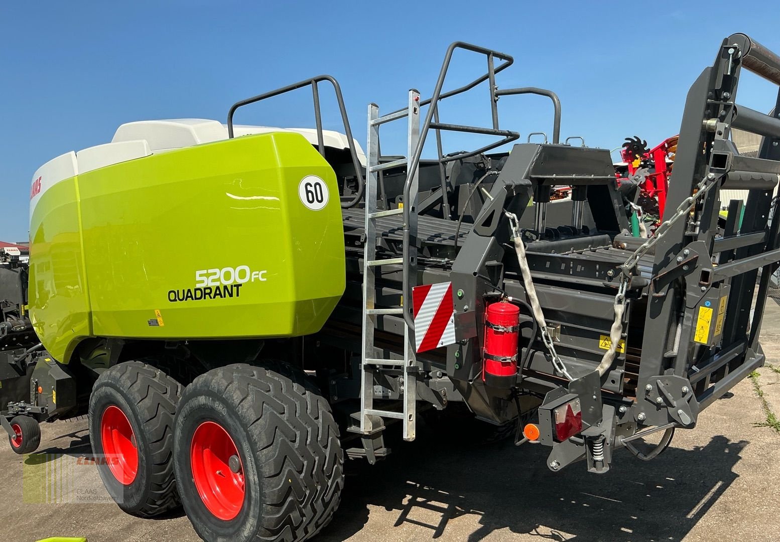 Großpackenpresse от тип CLAAS Quadrant 5200 FC Tandem, Gebrauchtmaschine в Cham (Снимка 7)