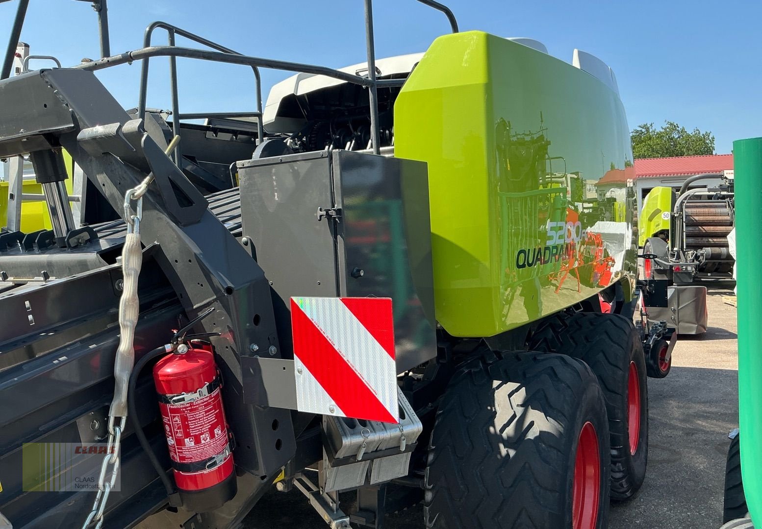 Großpackenpresse от тип CLAAS Quadrant 5200 FC Tandem, Gebrauchtmaschine в Cham (Снимка 8)