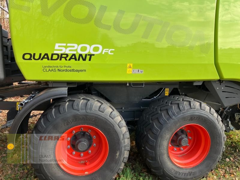 Großpackenpresse Türe ait CLAAS QUADRANT 5200 FC TANDEM, Vorführmaschine içinde Gefrees (resim 10)