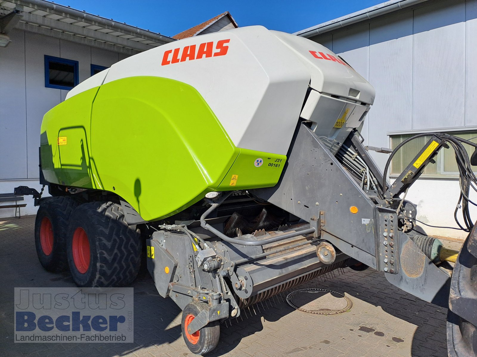 Großpackenpresse типа CLAAS Quadrant 5200 FC, Gebrauchtmaschine в Weimar-Niederwalgern (Фотография 4)