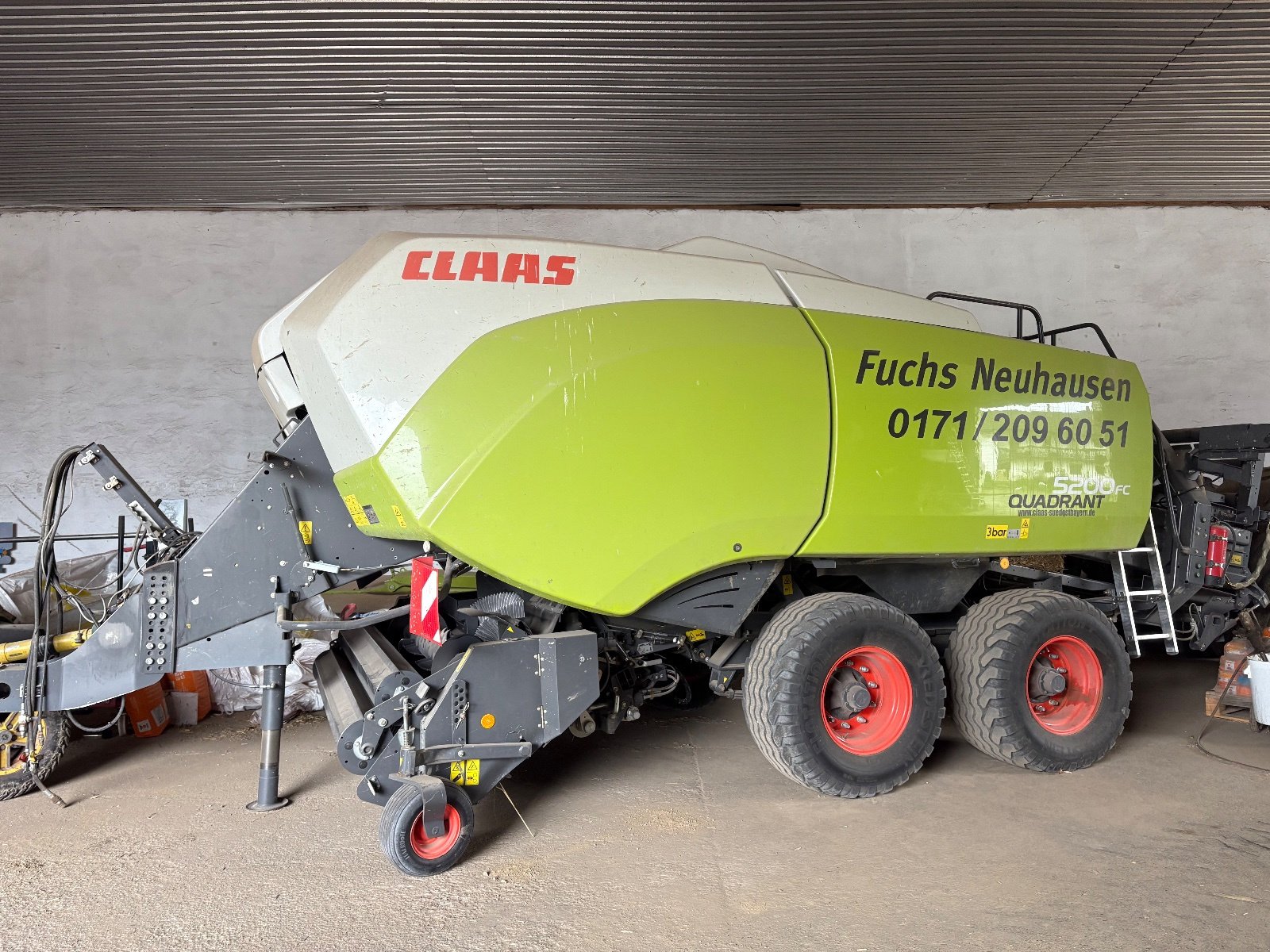 Großpackenpresse typu CLAAS Quadrant 5200 FC, Gebrauchtmaschine v Aham (Obrázek 1)