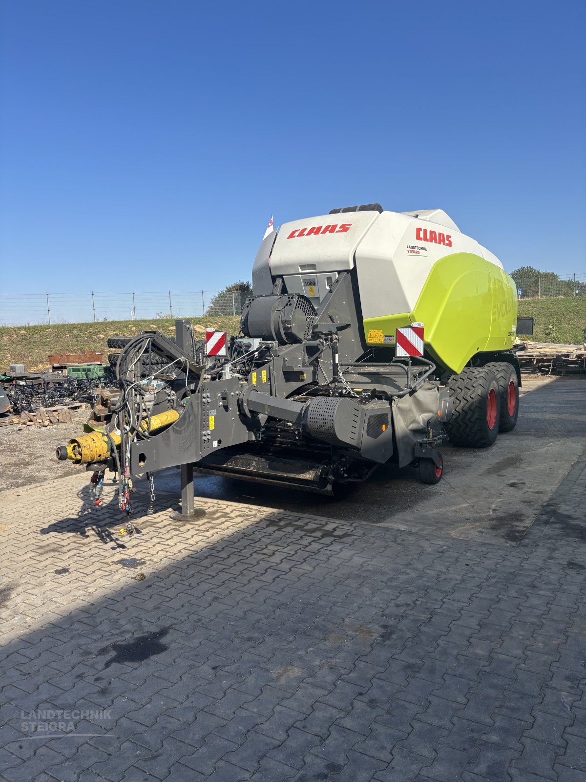 Großpackenpresse типа CLAAS Quadrant 5300 EVOLUTEN FC Tandem Vorbauhäcksler Müthing, Gebrauchtmaschine в Steigra (Фотография 1)