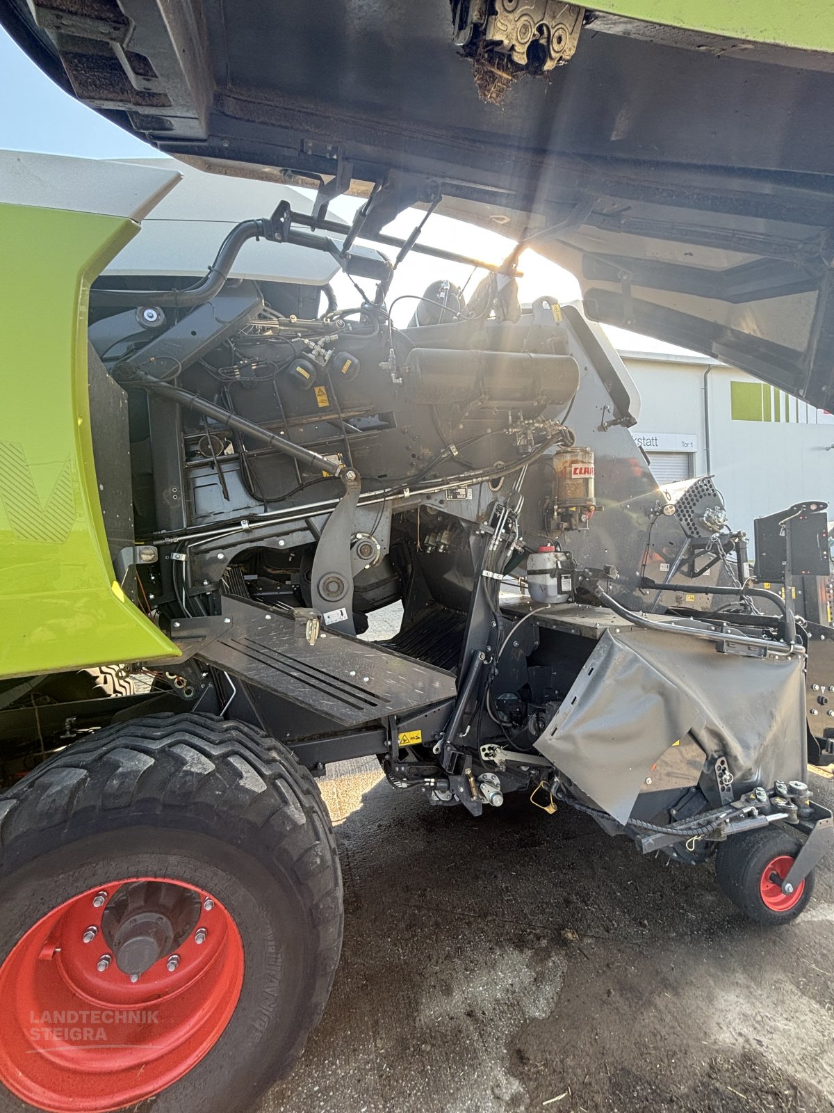 Großpackenpresse типа CLAAS Quadrant 5300 EVOLUTEN FC Tandem Vorbauhäcksler Müthing, Gebrauchtmaschine в Steigra (Фотография 6)