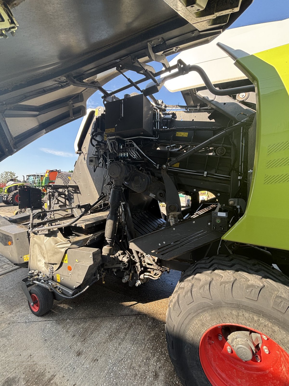 Großpackenpresse типа CLAAS Quadrant 5300 EVOLUTEN FC Tandem Vorbauhäcksler Müthing, Gebrauchtmaschine в Steigra (Фотография 7)