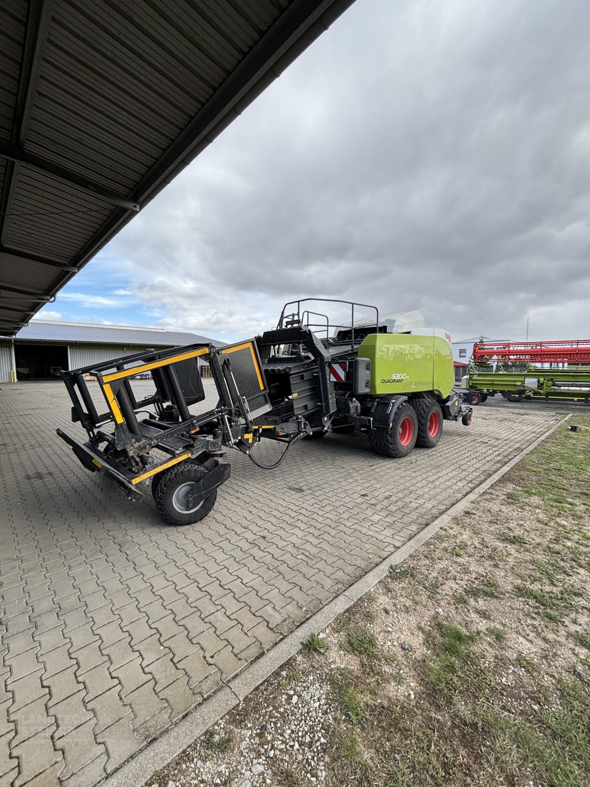 Großpackenpresse типа CLAAS Quadrant 5300 EVOLUTION FC Tandem, Gebrauchtmaschine в Steigra (Фотография 2)