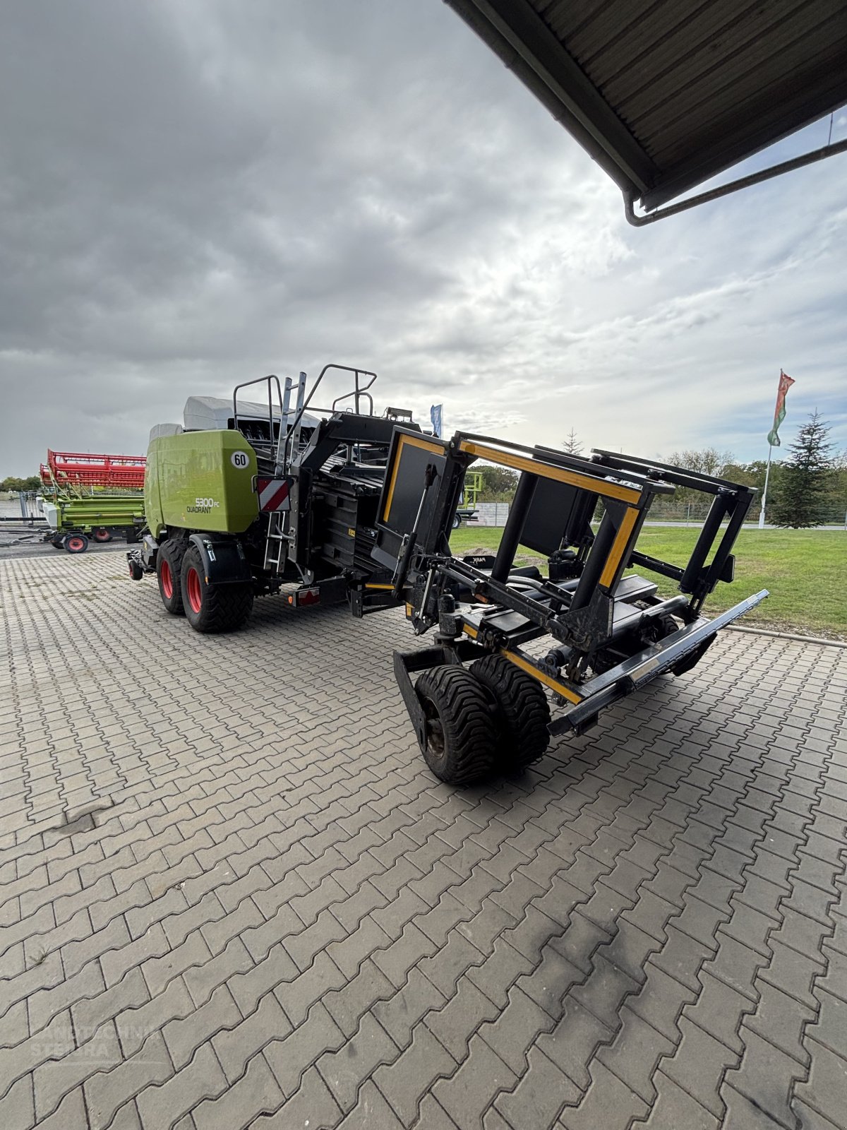 Großpackenpresse типа CLAAS Quadrant 5300 EVOLUTION FC Tandem, Gebrauchtmaschine в Steigra (Фотография 3)
