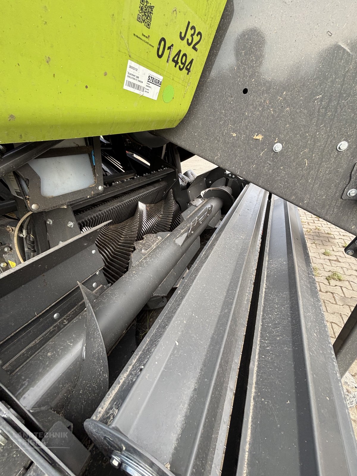 Großpackenpresse типа CLAAS Quadrant 5300 EVOLUTION FC Tandem, Gebrauchtmaschine в Steigra (Фотография 8)