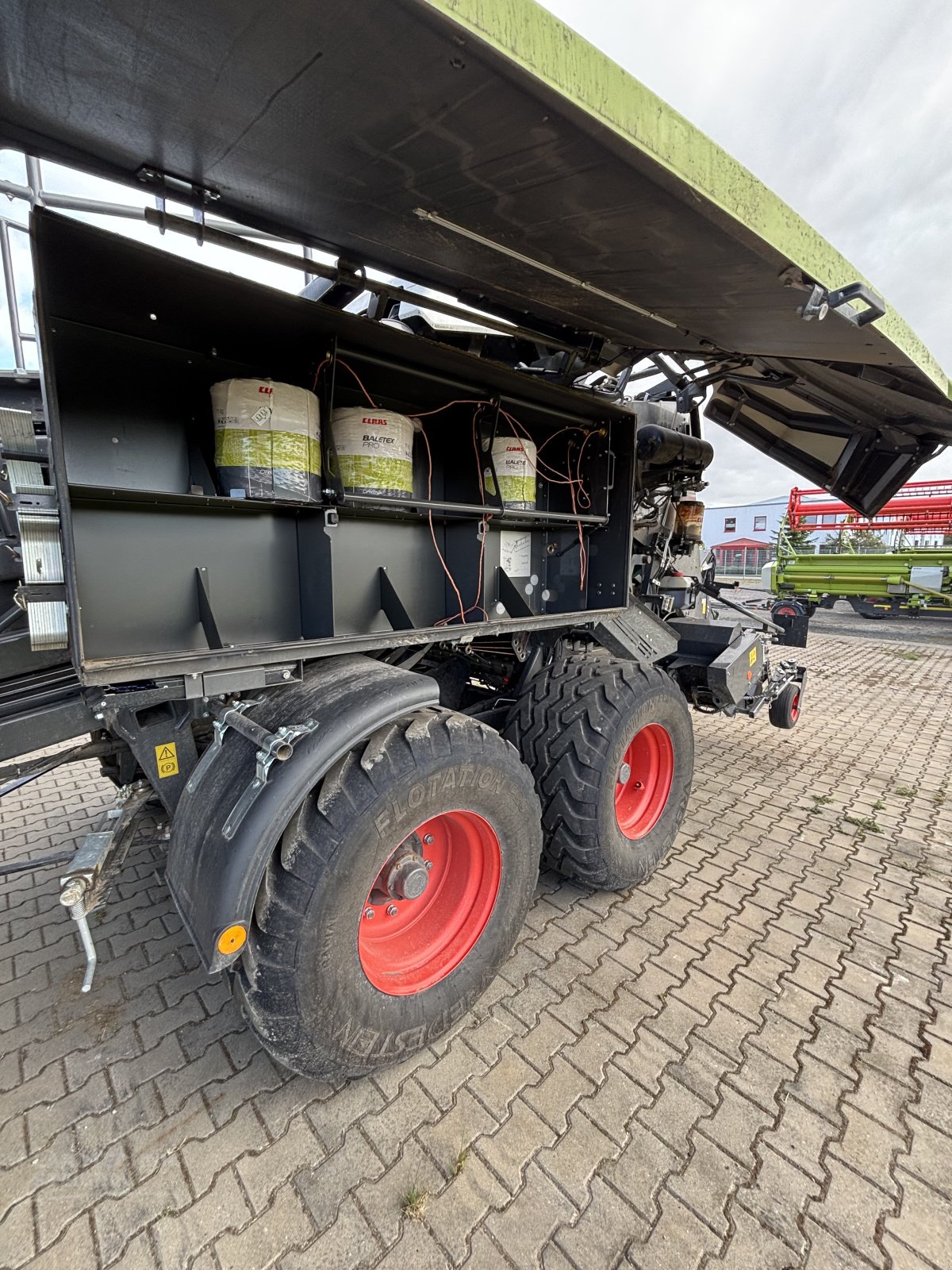 Großpackenpresse типа CLAAS Quadrant 5300 EVOLUTION FC Tandem, Gebrauchtmaschine в Steigra (Фотография 10)