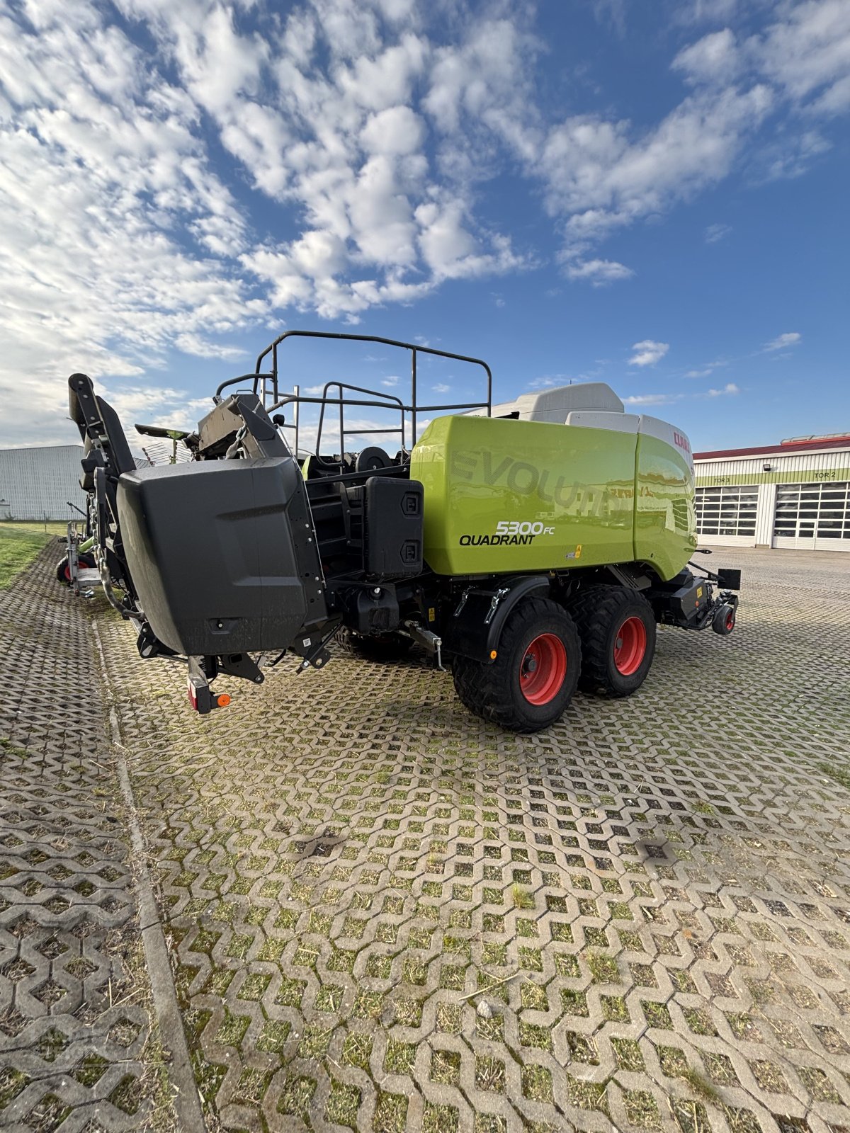 Großpackenpresse of the type CLAAS Quadrant 5300 EVOLUTION FC Tandem, Gebrauchtmaschine in Steigra (Picture 7)