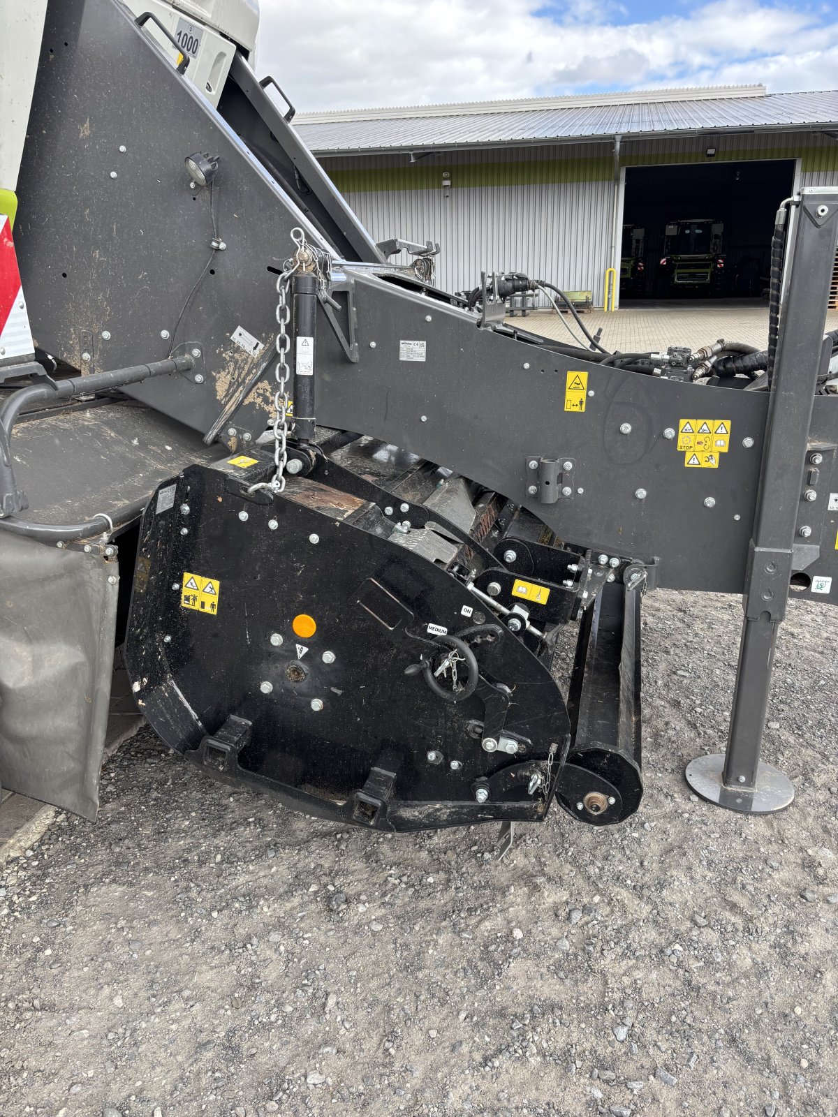 Großpackenpresse des Typs CLAAS Quadrant 5300 FC Tandem EVOLUTION Müthing Vorbauhäcksler, Gebrauchtmaschine in Steigra (Bild 2)