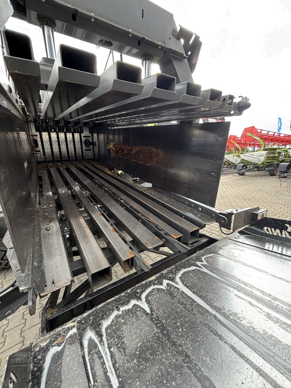 Großpackenpresse des Typs CLAAS Quadrant 5300 FC Tandem EVOLUTION Müthing Vorbauhäcksler, Gebrauchtmaschine in Steigra (Bild 5)