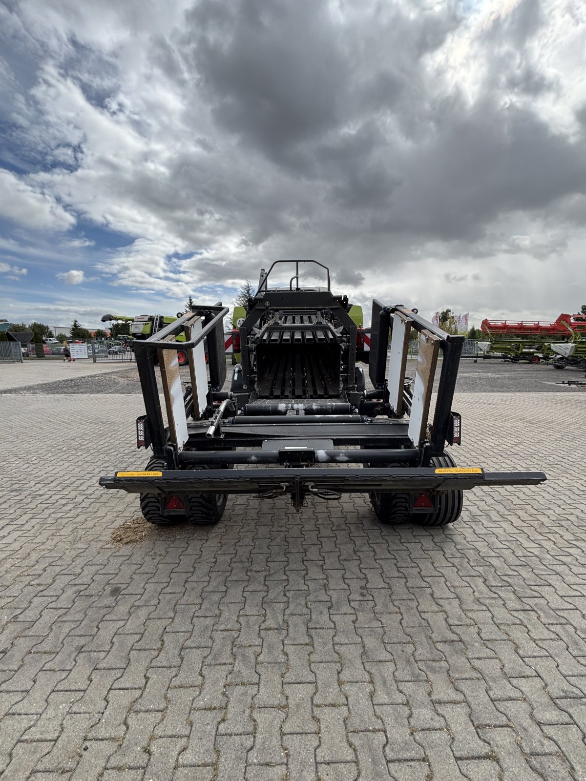 Großpackenpresse des Typs CLAAS Quadrant 5300 FC Tandem EVOLUTION Müthing Vorbauhäcksler, Gebrauchtmaschine in Steigra (Bild 10)