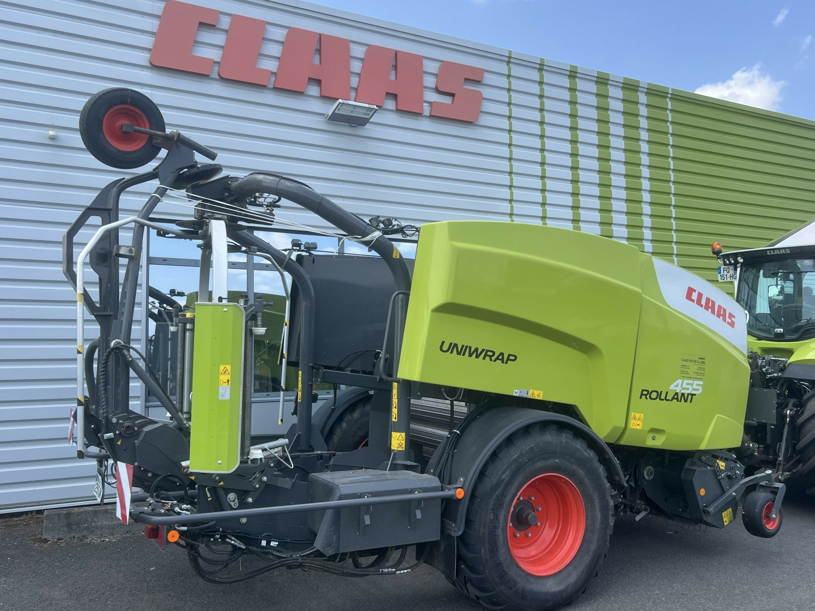 Großpackenpresse a típus CLAAS ROLLANT 455 RC UNIWRAP, Gebrauchtmaschine ekkor: Gannat (Kép 3)