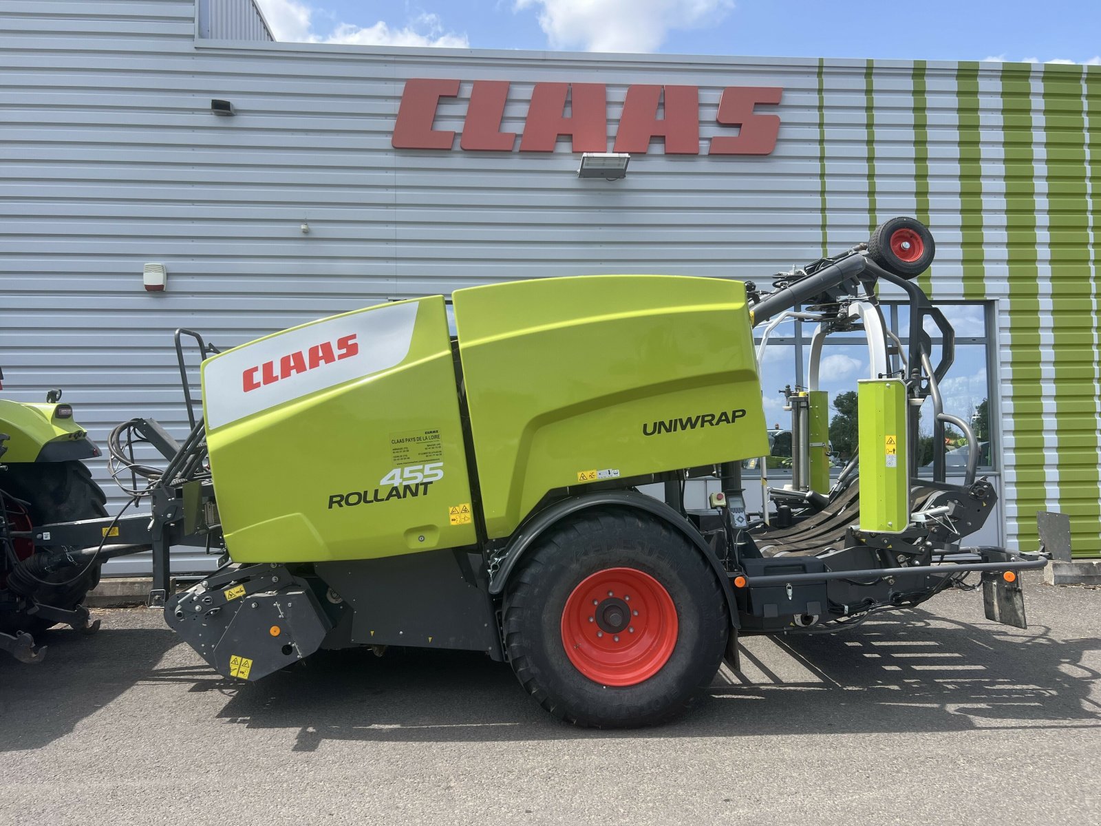 Großpackenpresse a típus CLAAS ROLLANT 455 RC UNIWRAP, Gebrauchtmaschine ekkor: Gannat (Kép 7)