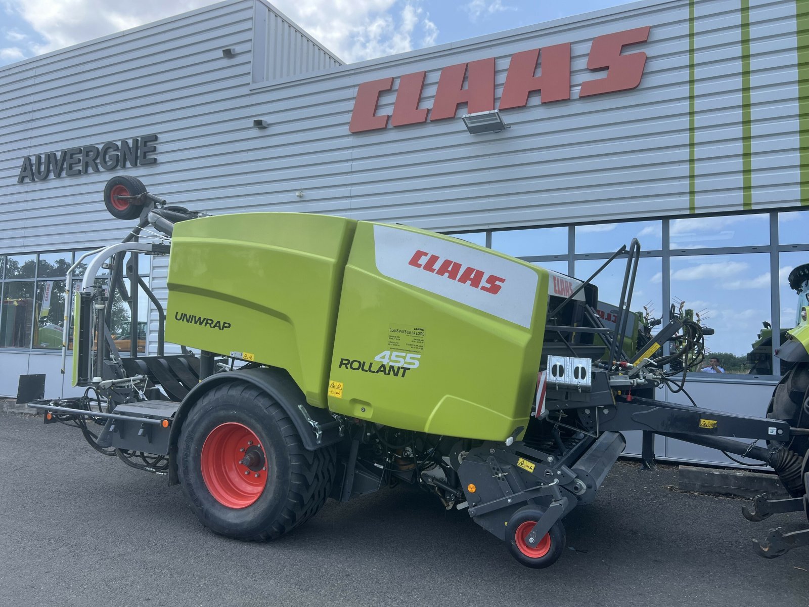 Großpackenpresse a típus CLAAS ROLLANT 455 RC UNIWRAP, Gebrauchtmaschine ekkor: Gannat (Kép 1)