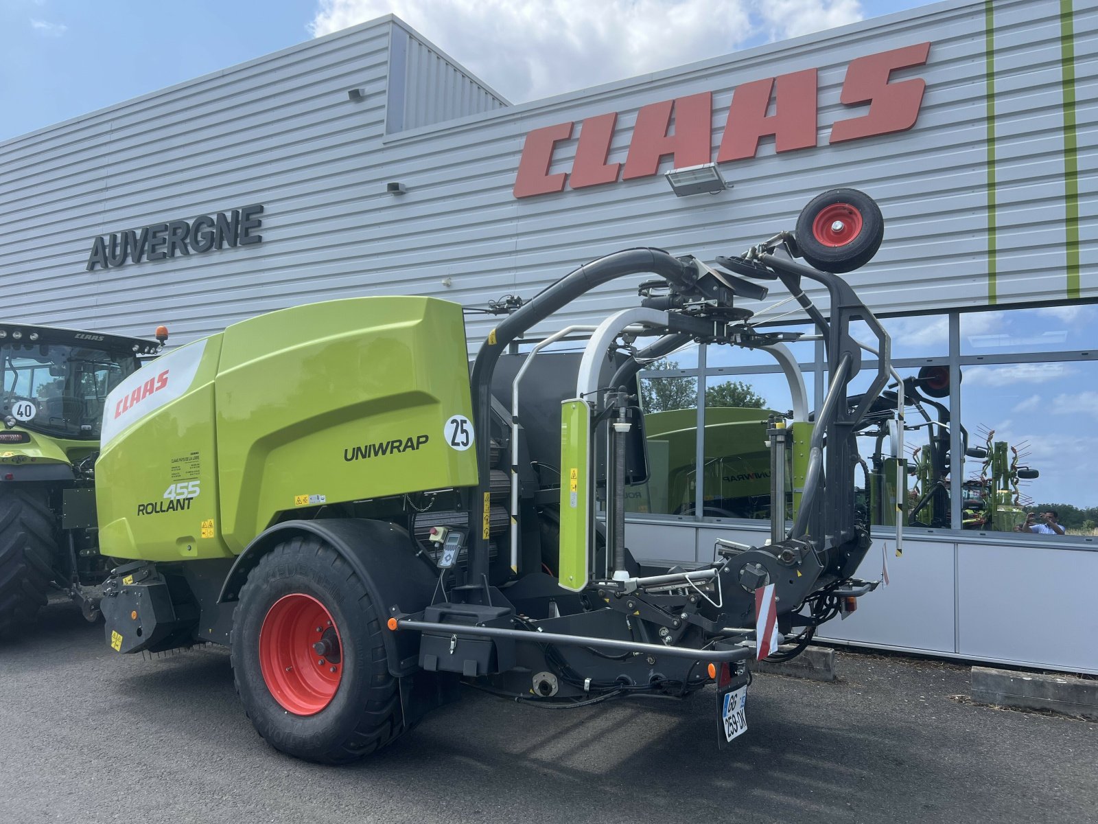 Großpackenpresse a típus CLAAS ROLLANT 455 RC UNIWRAP, Gebrauchtmaschine ekkor: Gannat (Kép 5)