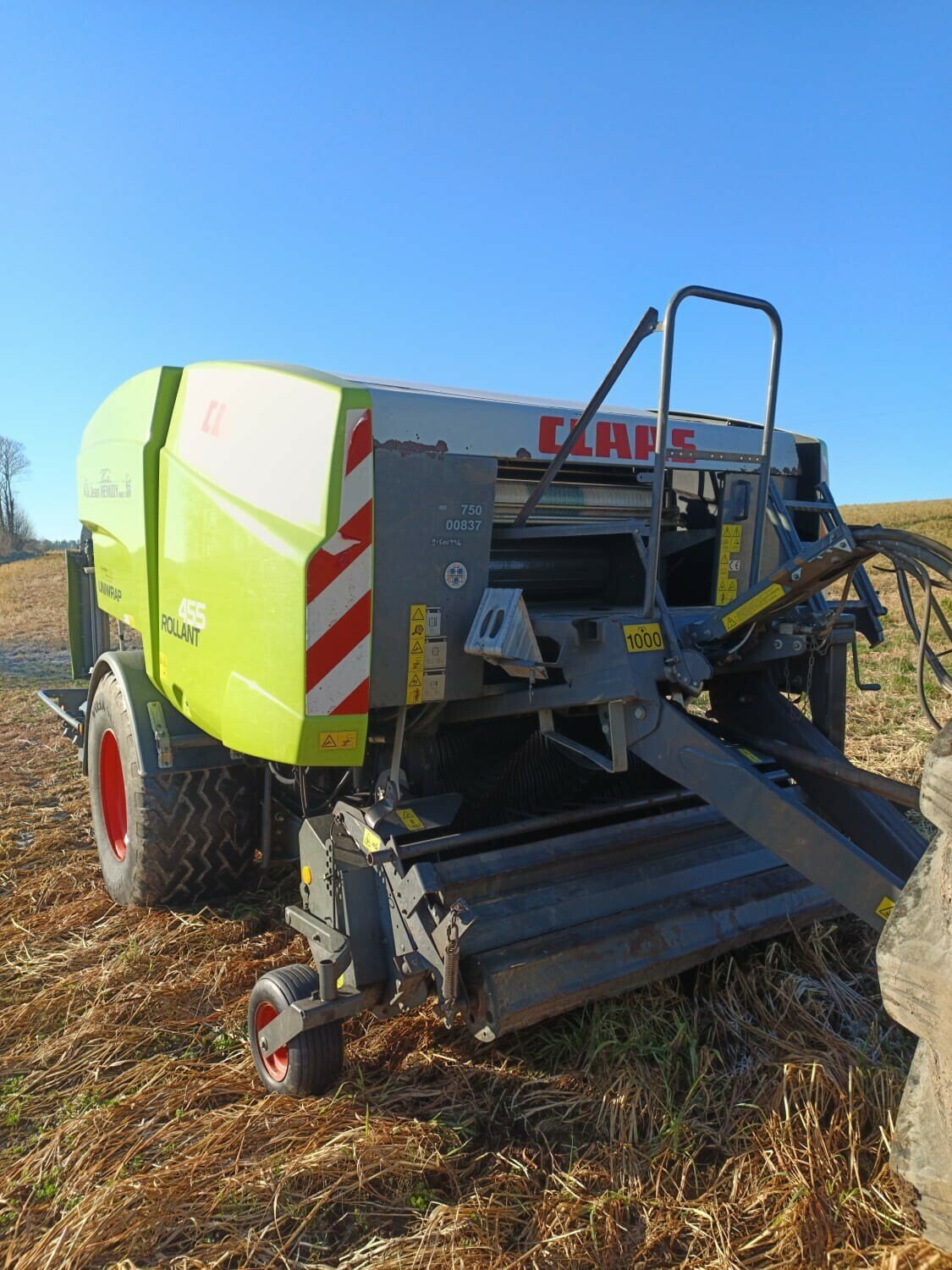 Großpackenpresse Türe ait CLAAS ROLLANT 455 RC UNIWRAP, Gebrauchtmaschine içinde PONTIVY (resim 1)