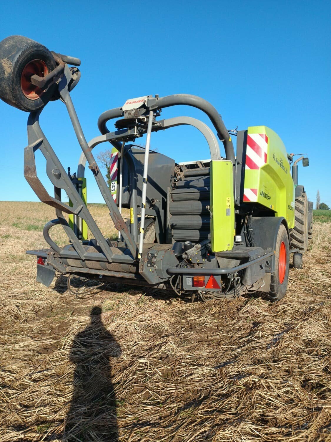 Großpackenpresse Türe ait CLAAS ROLLANT 455 RC UNIWRAP, Gebrauchtmaschine içinde PONTIVY (resim 3)