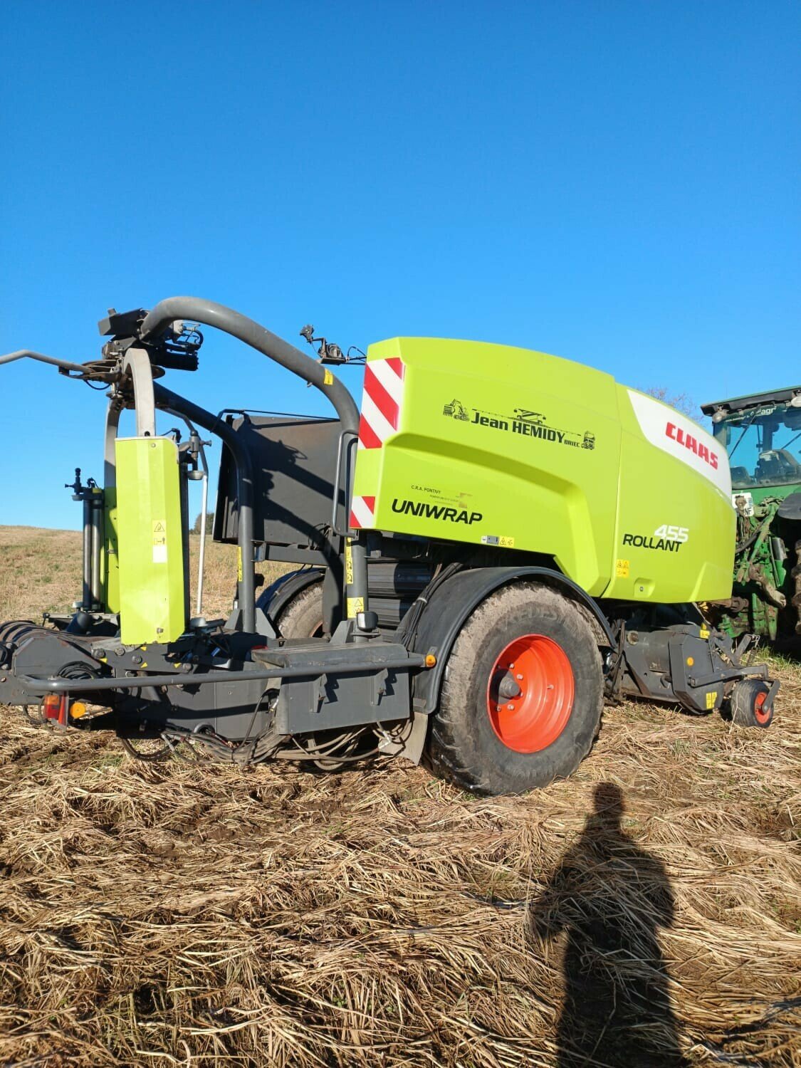 Großpackenpresse Türe ait CLAAS ROLLANT 455 RC UNIWRAP, Gebrauchtmaschine içinde PONTIVY (resim 4)