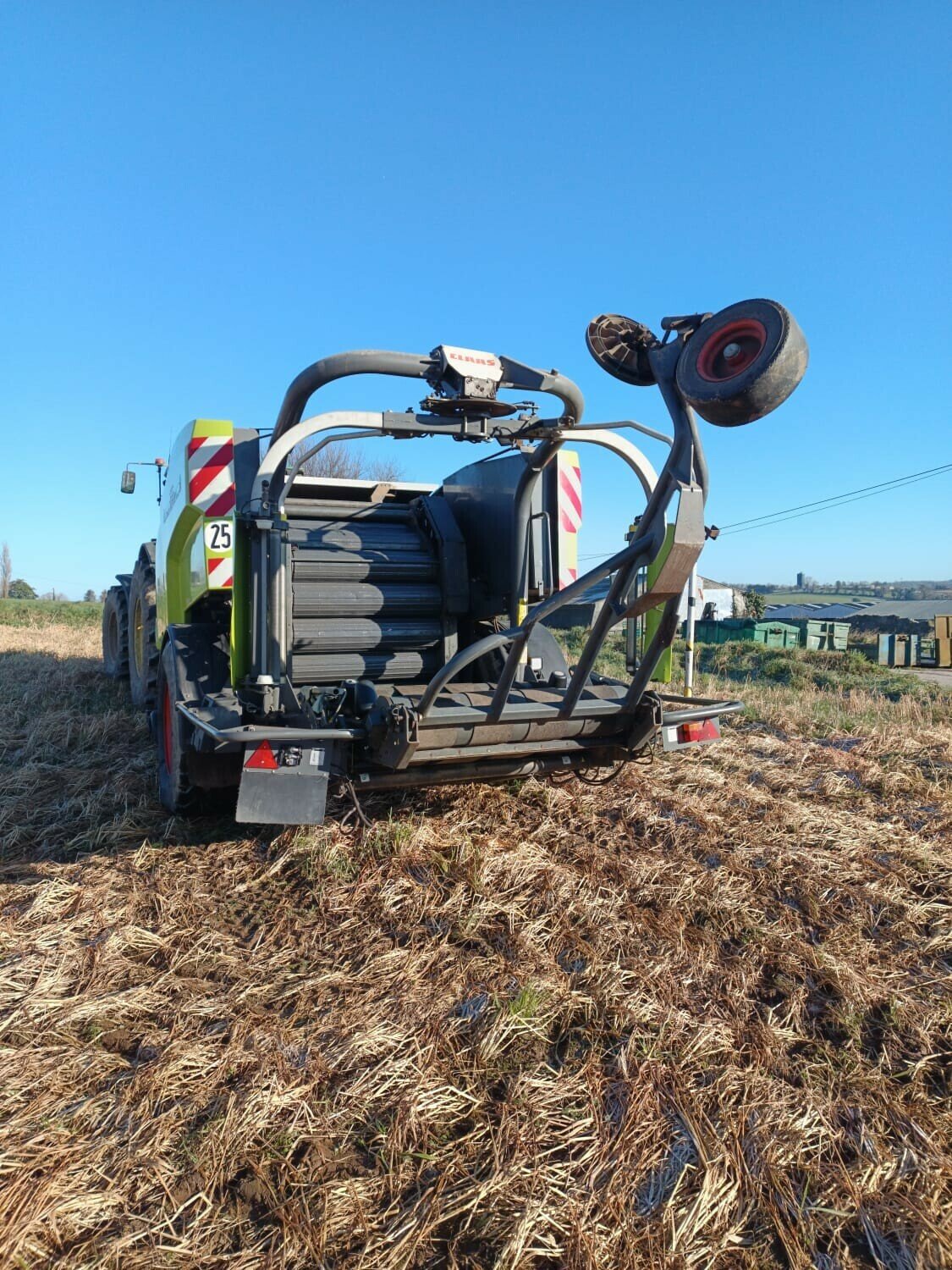 Großpackenpresse Türe ait CLAAS ROLLANT 455 RC UNIWRAP, Gebrauchtmaschine içinde PONTIVY (resim 2)