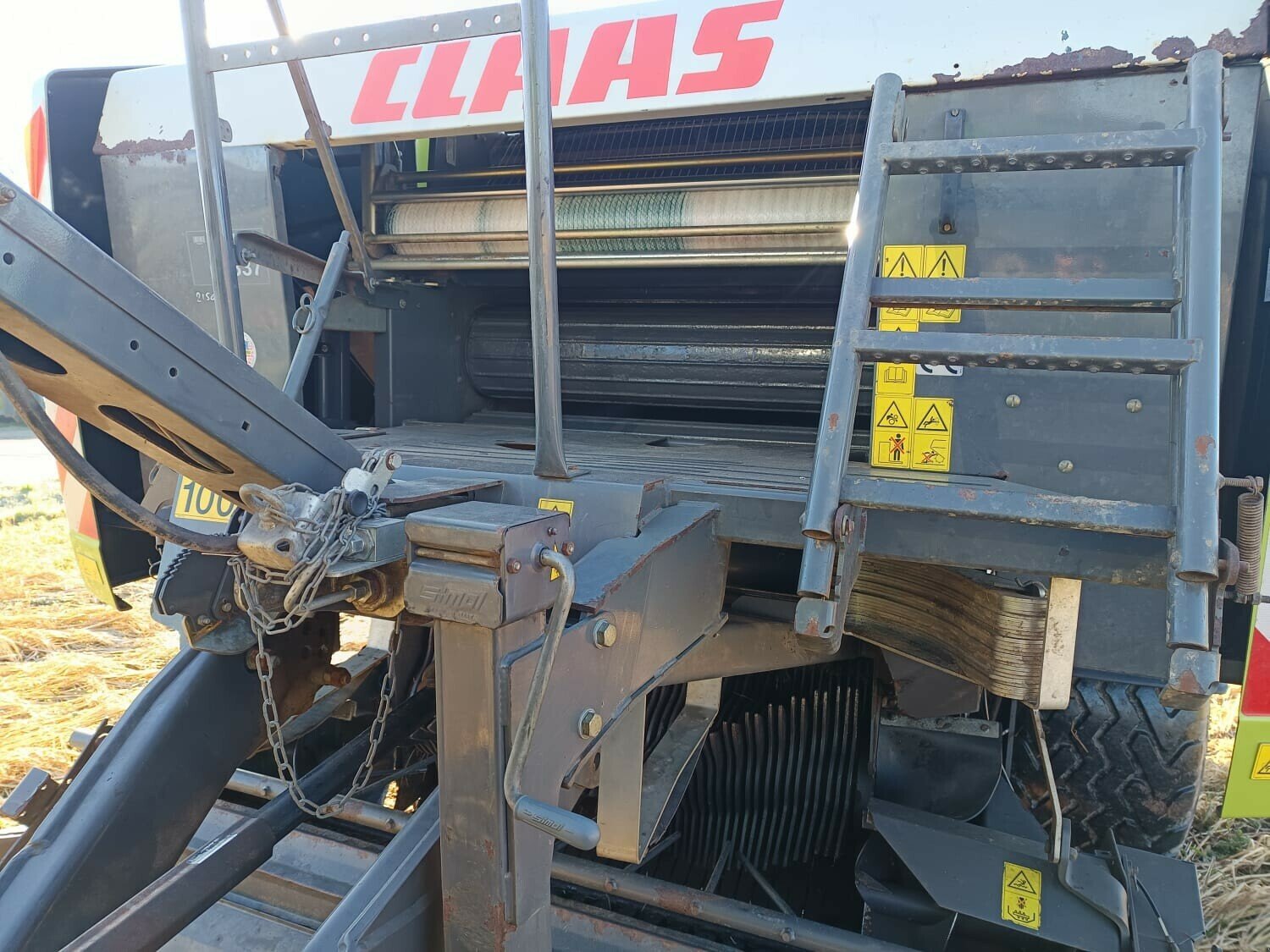 Großpackenpresse Türe ait CLAAS ROLLANT 455 RC UNIWRAP, Gebrauchtmaschine içinde PONTIVY (resim 7)