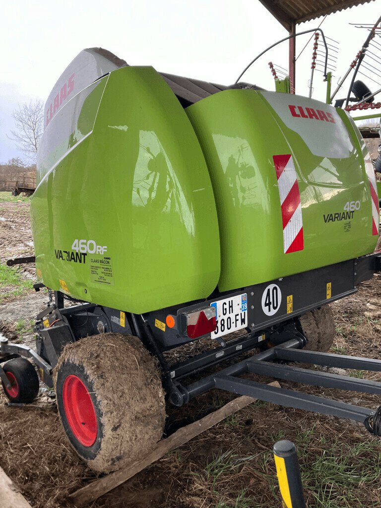 Großpackenpresse des Typs CLAAS VARIANT 460 RF, Gebrauchtmaschine in Hauteroche (Bild 3)
