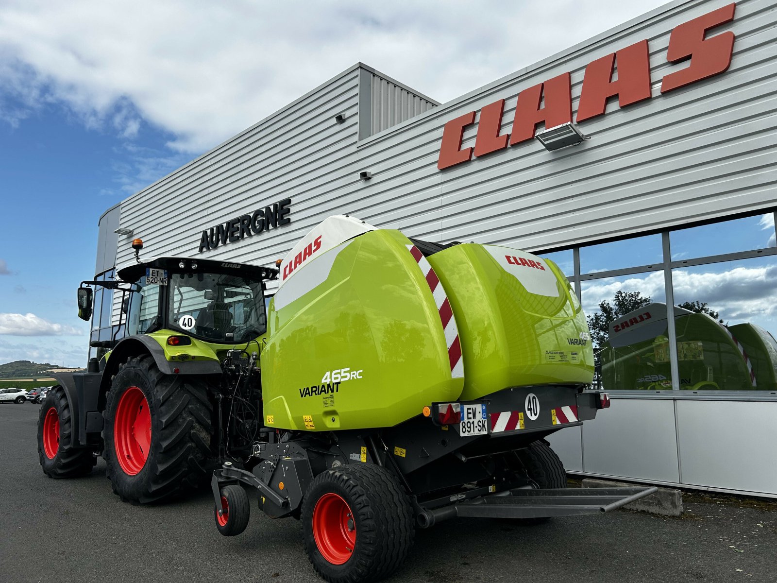 Großpackenpresse of the type CLAAS VARIANT 465 RC PRO, Gebrauchtmaschine in Gannat (Picture 7)