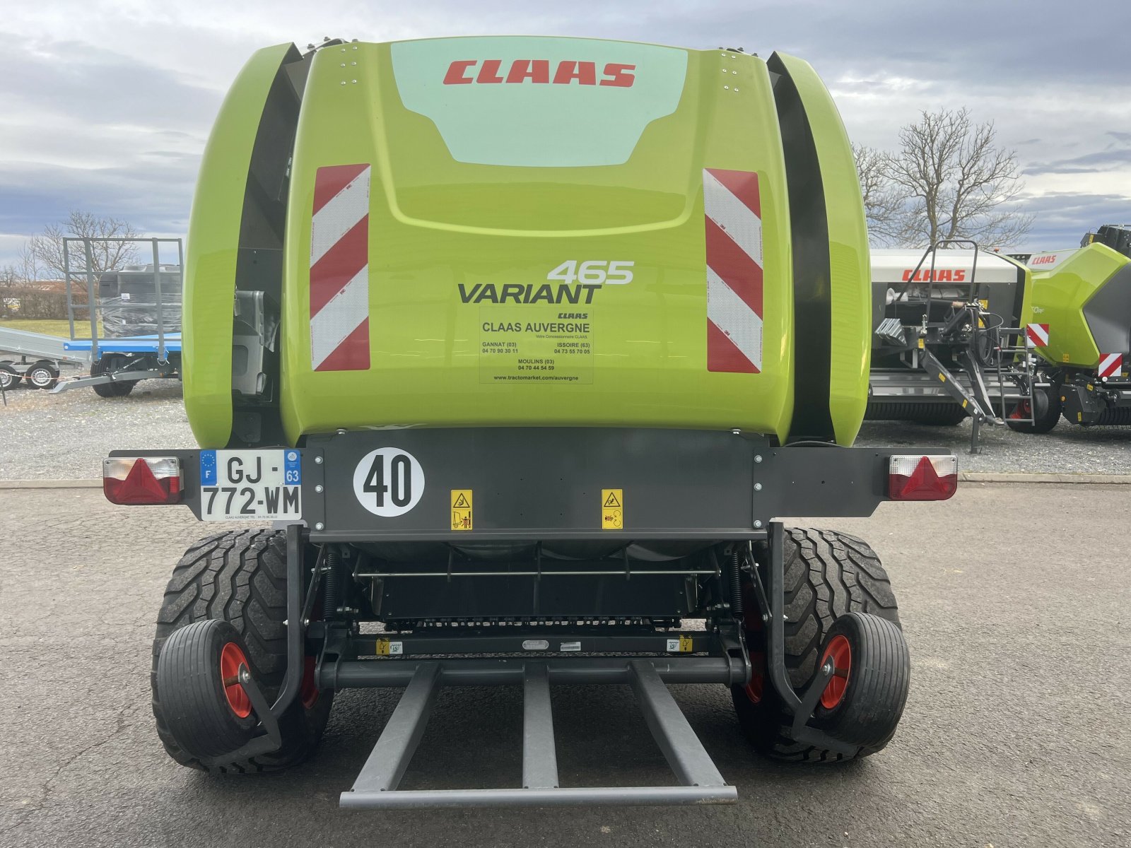 Großpackenpresse of the type CLAAS VARIANT 465 RC, Gebrauchtmaschine in Gannat (Picture 4)