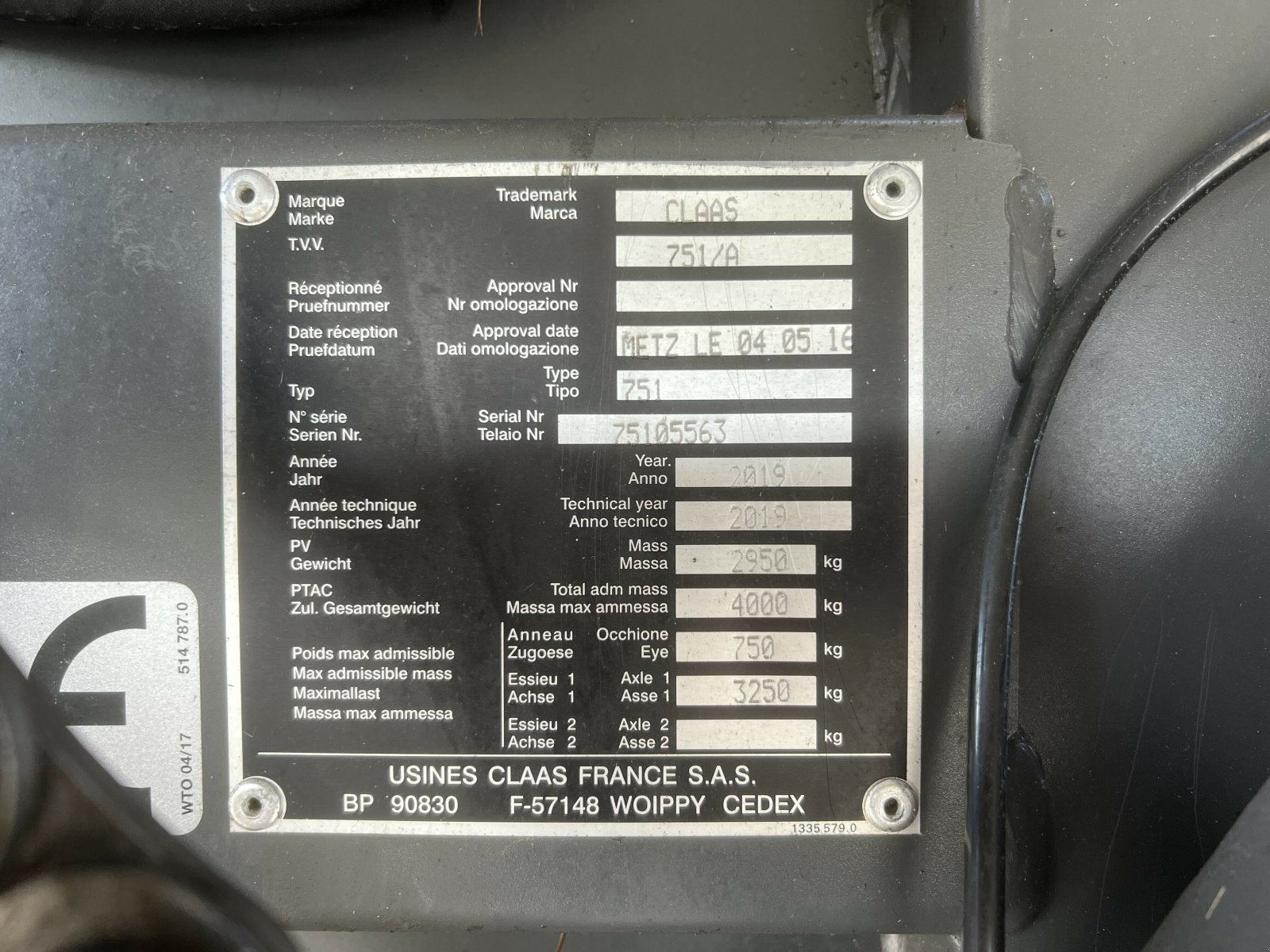 Großpackenpresse typu CLAAS VARIANT 465 RC, Gebrauchtmaschine v Gannat (Obrázek 10)