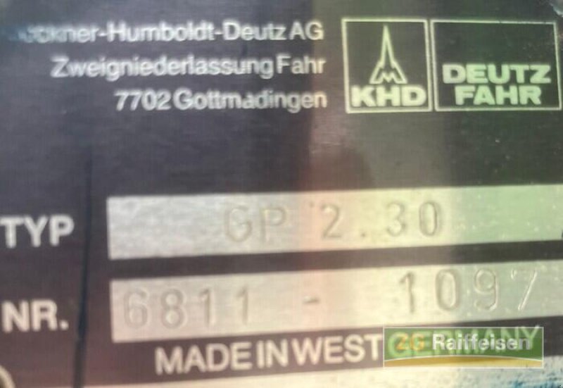 Großpackenpresse des Typs Deutz-Fahr Rundballen Festkammerpre, Gebrauchtmaschine in Bühl (Bild 11)