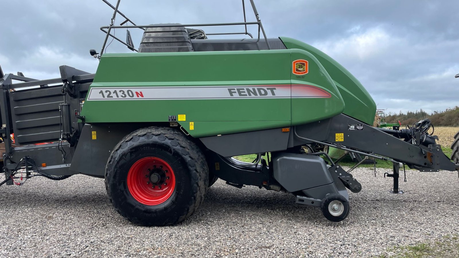 Großpackenpresse des Typs Fendt 12130N Bigballepresser 12130N inkl Parkland 5 ballet Ballevogn, Gebrauchtmaschine in Ribe (Bild 3)