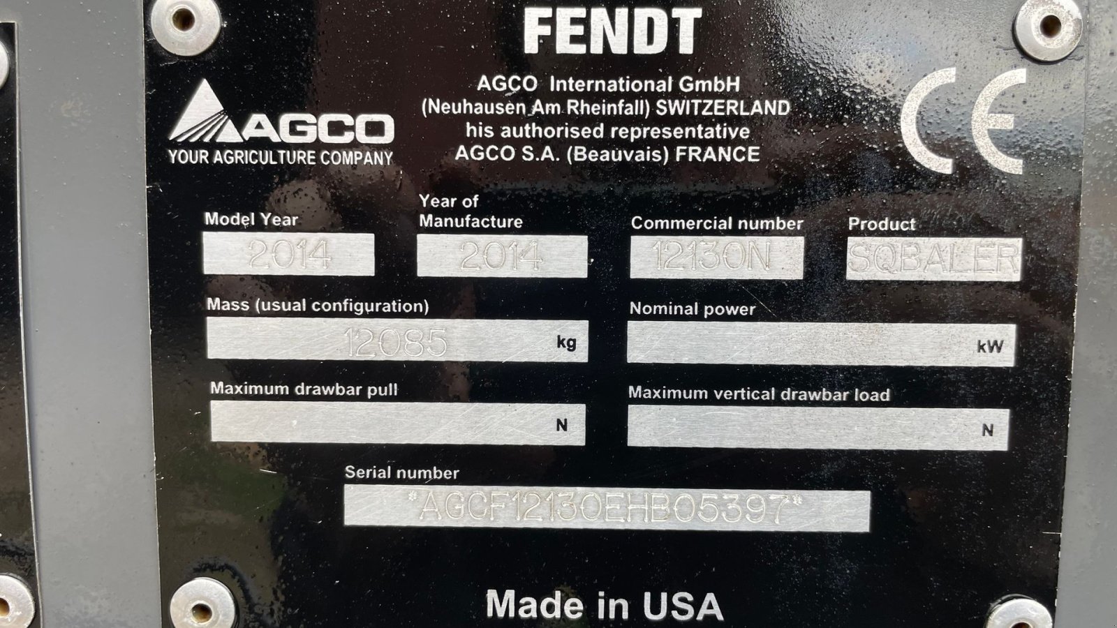 Großpackenpresse des Typs Fendt 12130N Bigballepresser 12130N inkl Parkland 5 ballet Ballevogn, Gebrauchtmaschine in Ribe (Bild 11)