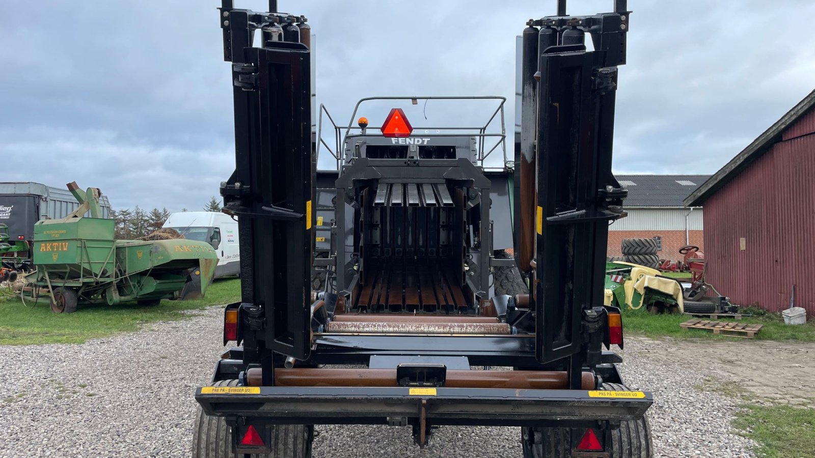 Großpackenpresse des Typs Fendt 12130N Bigballepresser 12130N inkl Parkland 5 ballet Ballevogn, Gebrauchtmaschine in Ribe (Bild 7)